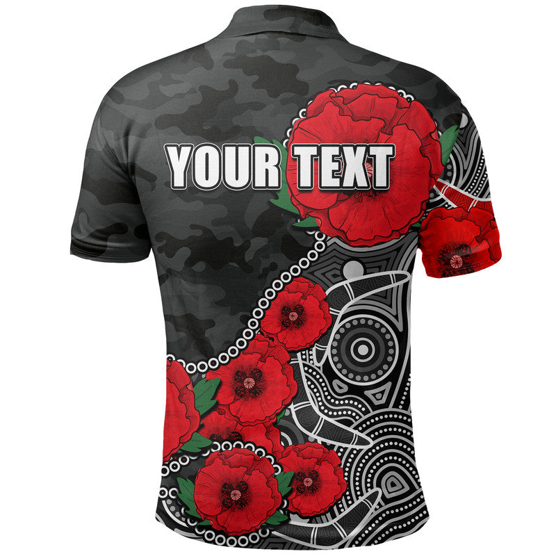 custom-personalised-anzac-day-nrl-panthers-army-mix-aboriginal-polo-shirt