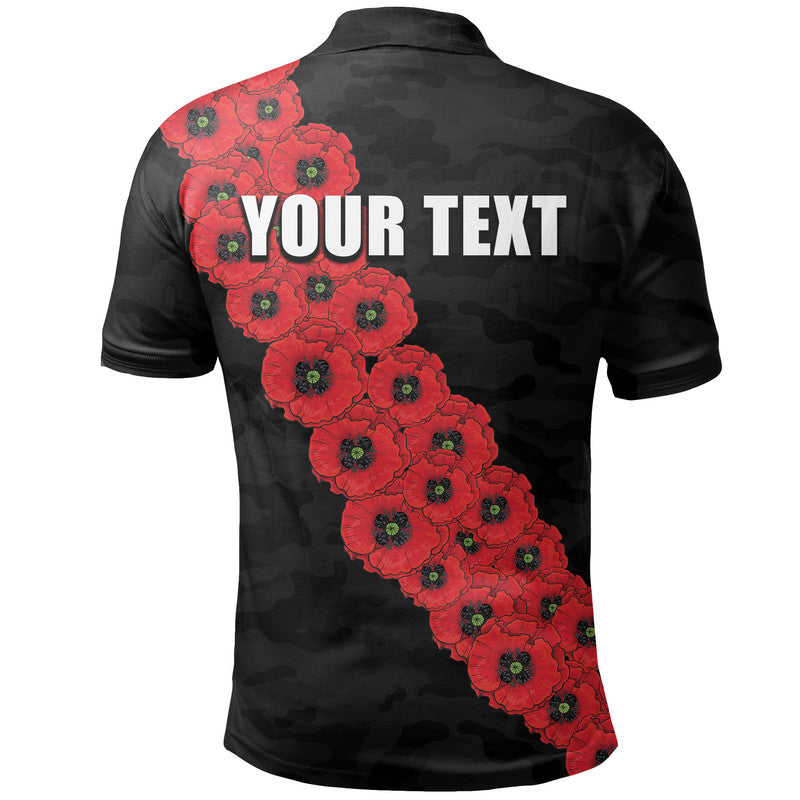 custom-personalised-afl-bombers-polo-shirt-anzac-day-poppy-flowers-jersey