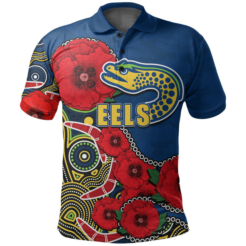 custom-personalised-anzac-day-nrl-eels-army-mix-aboriginal-polo-shirt