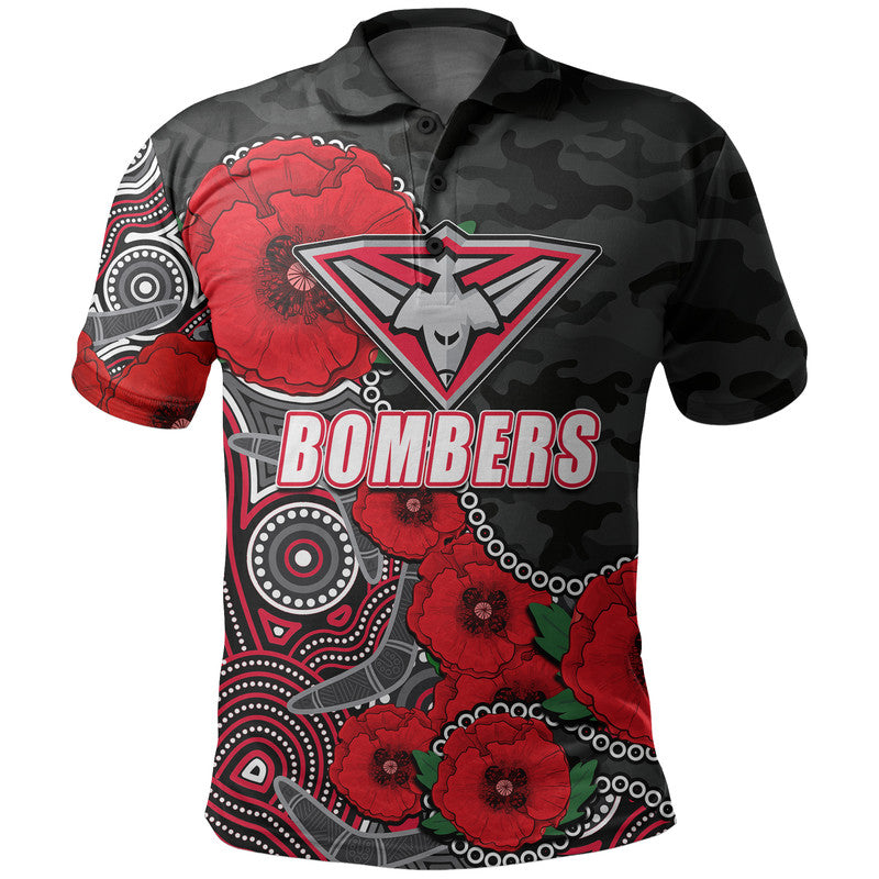 custom-personalised-anzac-day-afl-bombers-army-mix-aboriginal-polo-shirt