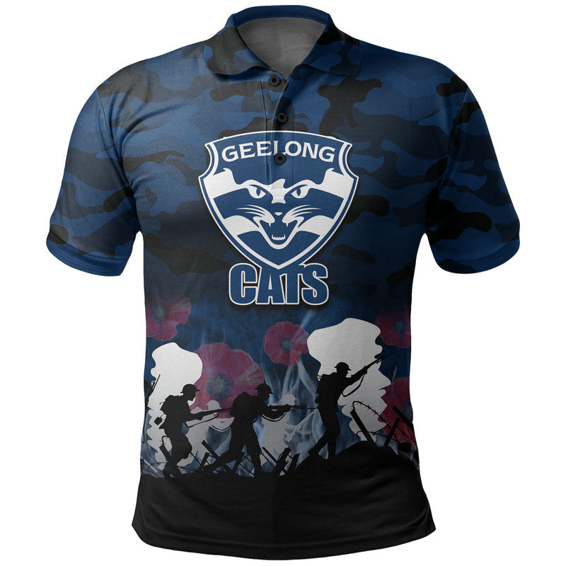 custom-personalised-afl-anzac-day-polo-shirt-cats-army-style