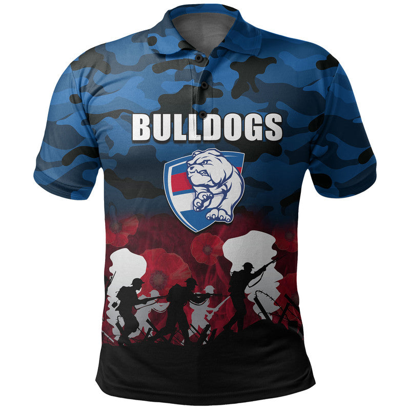 custom-personalised-afl-anzac-day-polo-shirt-bulldogs-army-style