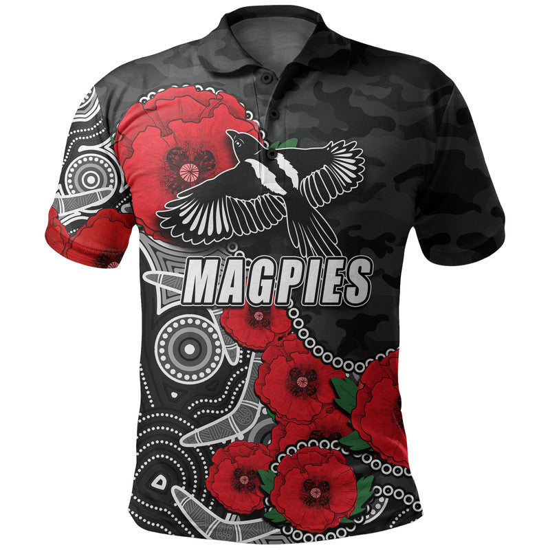 custom-personalised-anzac-day-afl-magpies-army-mix-aboriginal-polo-shirt