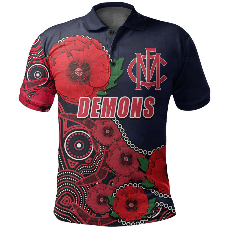 custom-personalised-anzac-day-afl-demons-army-mix-aboriginal-polo-shirt