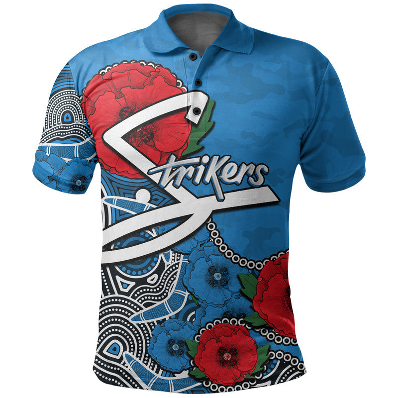 custom-personalised-anzac-day-adelaide-strikers-army-mix-aboriginal-polo-shirt