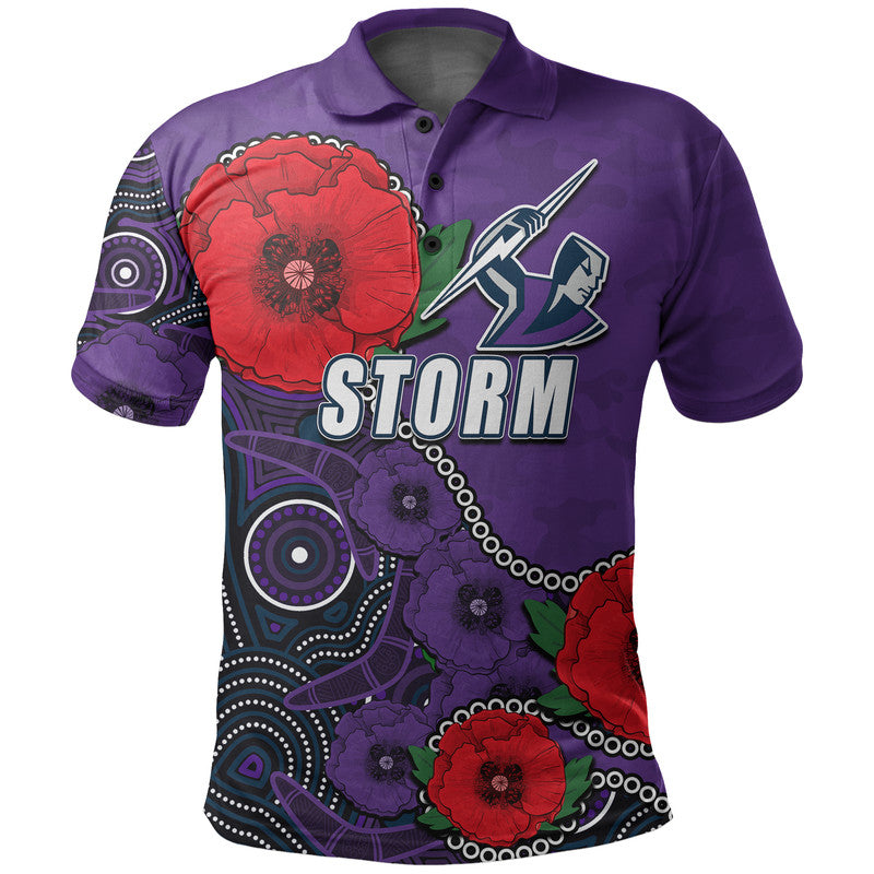 custom-personalised-anzac-day-nrl-storm-army-mix-aboriginal-polo-shirt