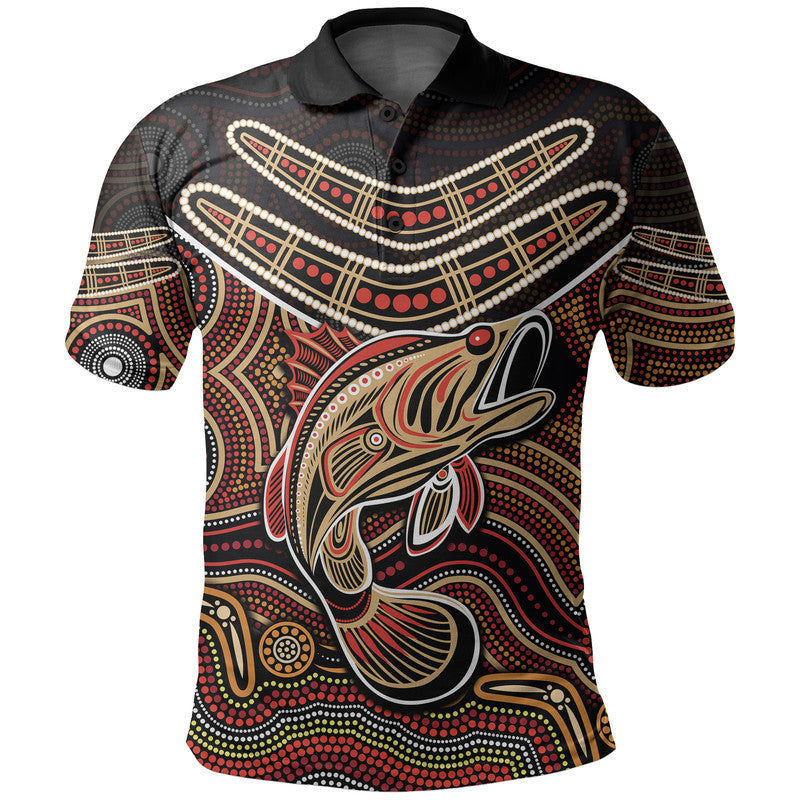 custom-personalised-fishing-aboriginal-polo-shirt-no2