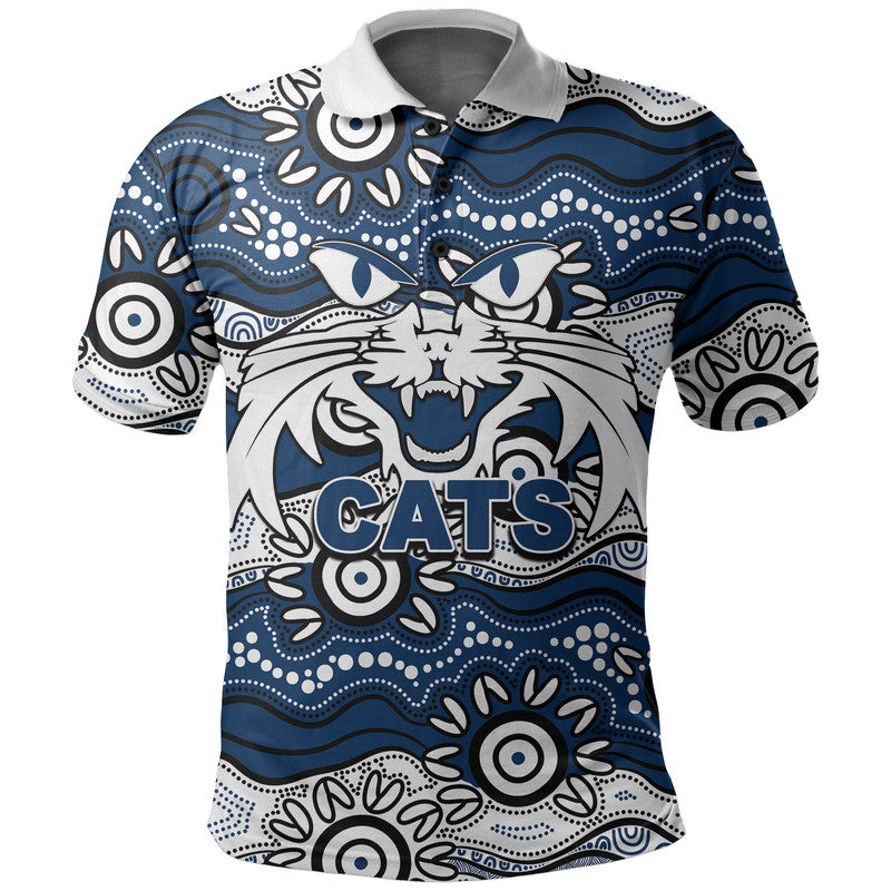 custom-personalised-geelong-cats-polo-shirt-aboriginal-version