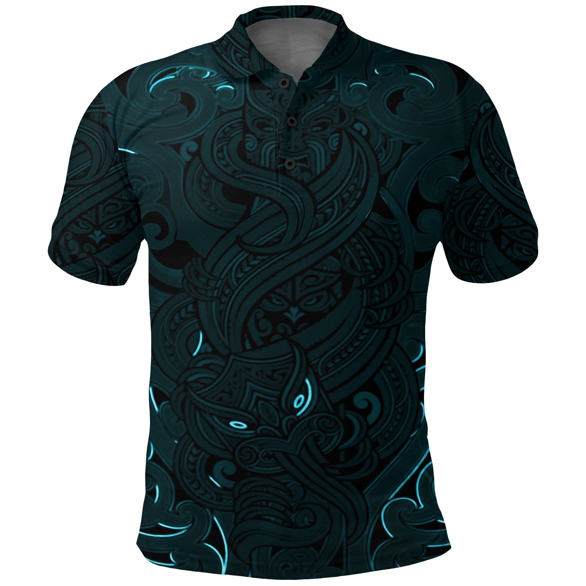 new-zealand-polo-shirt-maori-gods-golf-shirt-tumatauenga-god-of-war-blue