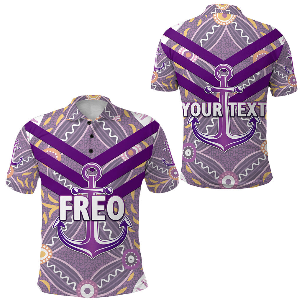 custom-personalised-fremantle-dockers-polo-shirt-freo-indigenous-vibes-white