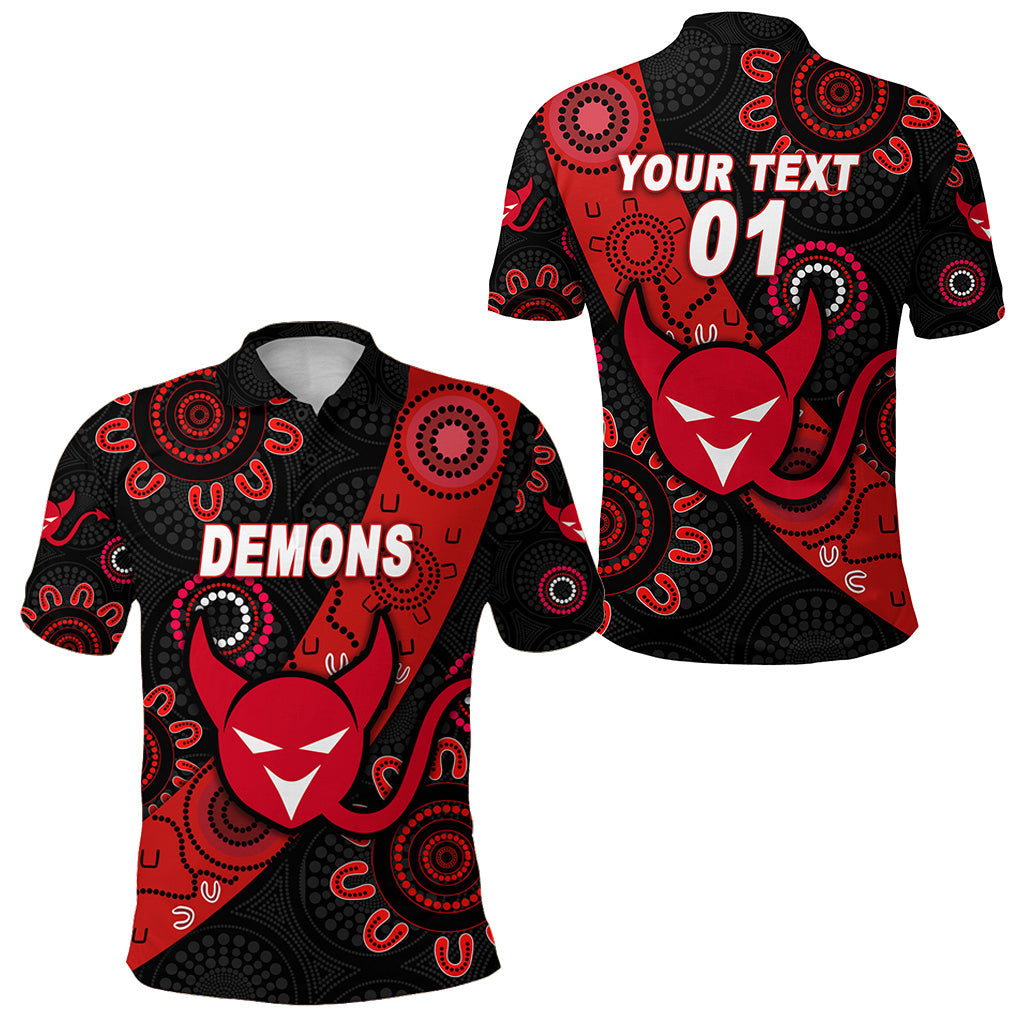 custom-personalised-perth-football-club-polo-shirt-demons-indigenous-version-custom-text-and-number