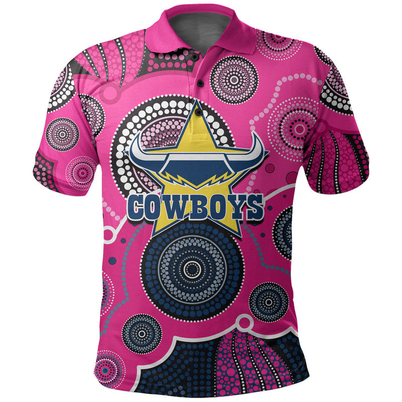 custom-personalised-and-number-cowboys-rugby-polo-shirt-aboriginal-pink-jersey