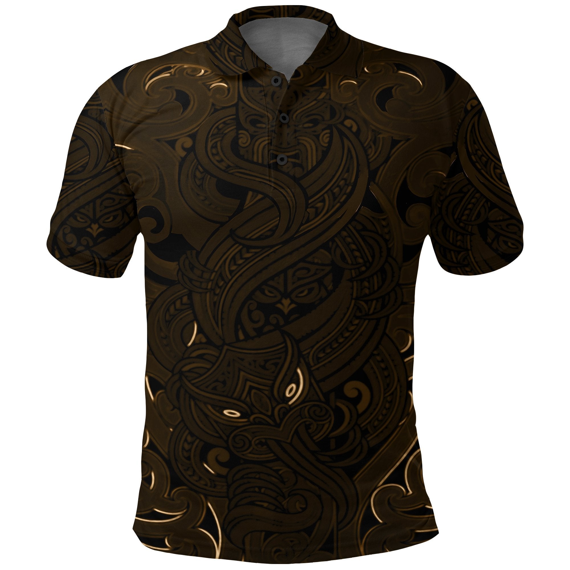 new-zealand-polo-shirt-maori-gods-golf-shirt-tumatauenga-god-of-war-gold