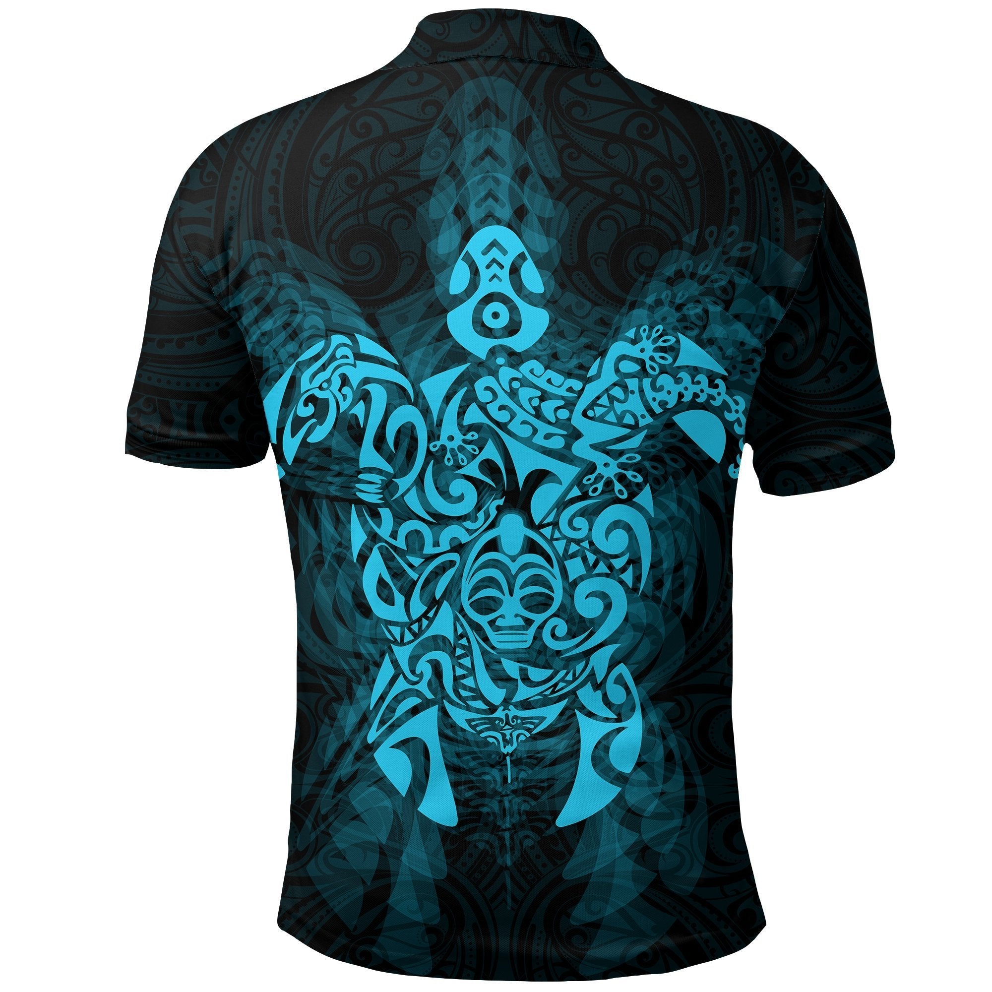 new-zealand-maori-polo-shirt-wairua-tattoo-turtle-golf-shirts-blue