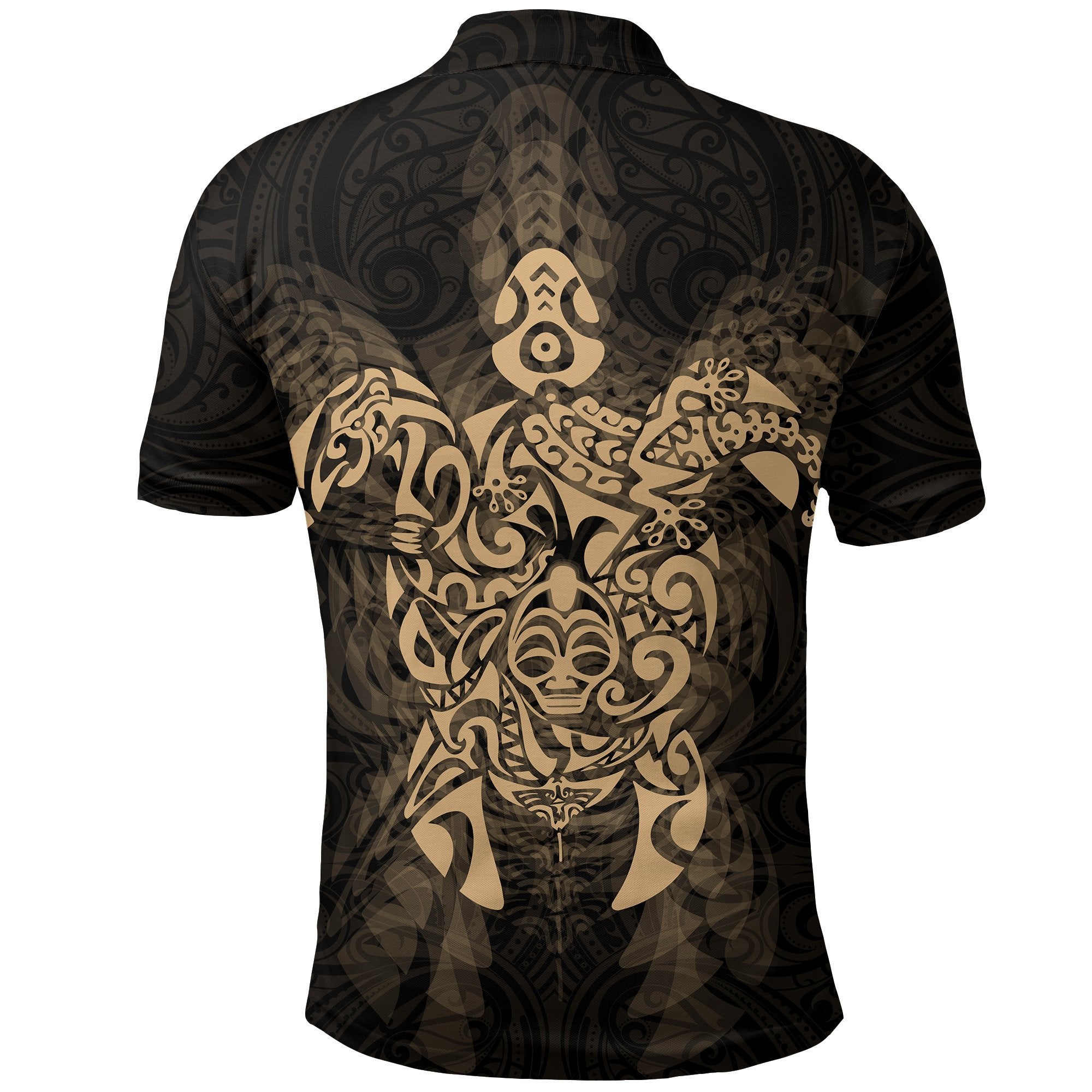 new-zealand-maori-polo-shirt-wairua-tattoo-turtle-golf-shirts-gold