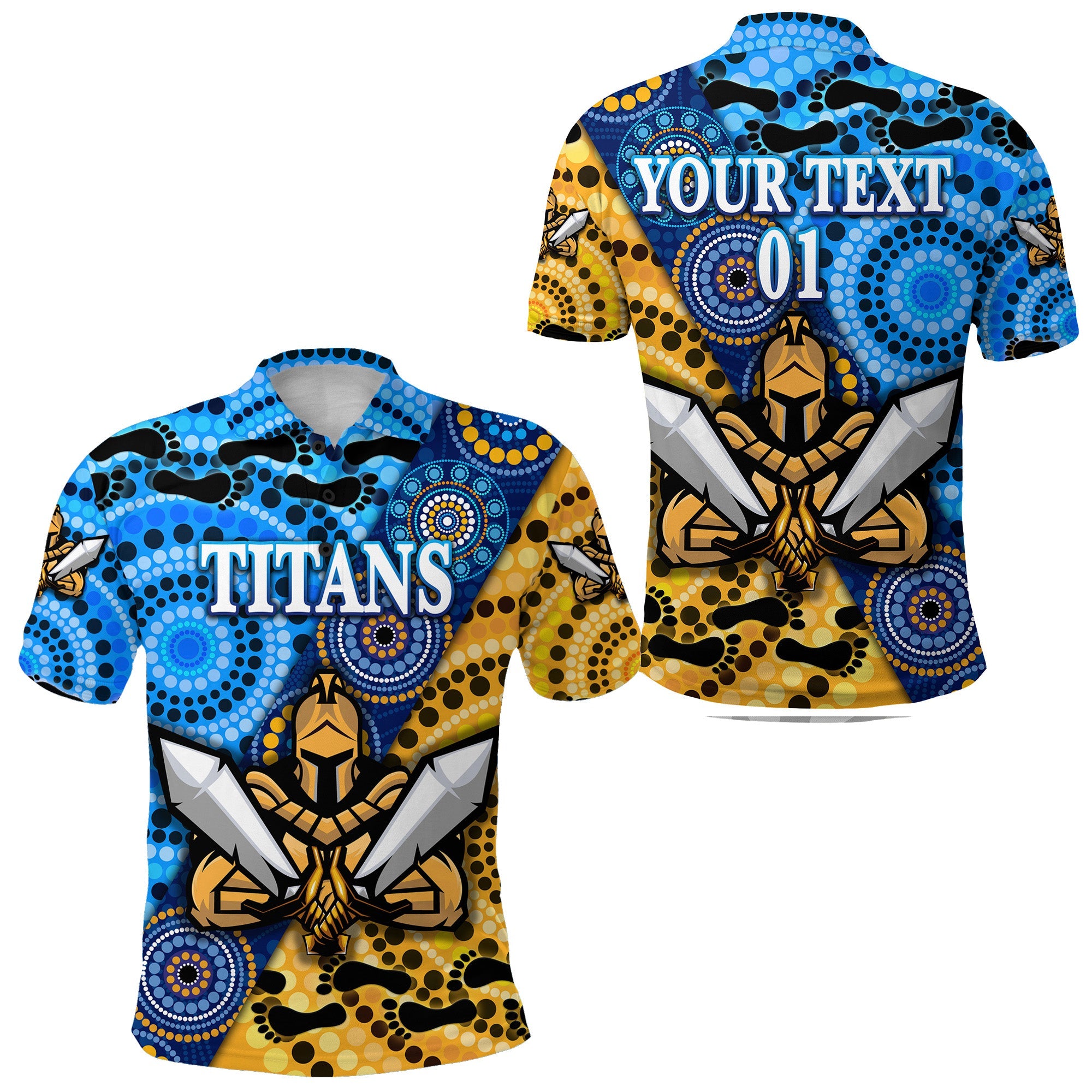 custom-personalised-gold-coast-titans-polo-shirt-2021-indigenous-custom-text-and-number