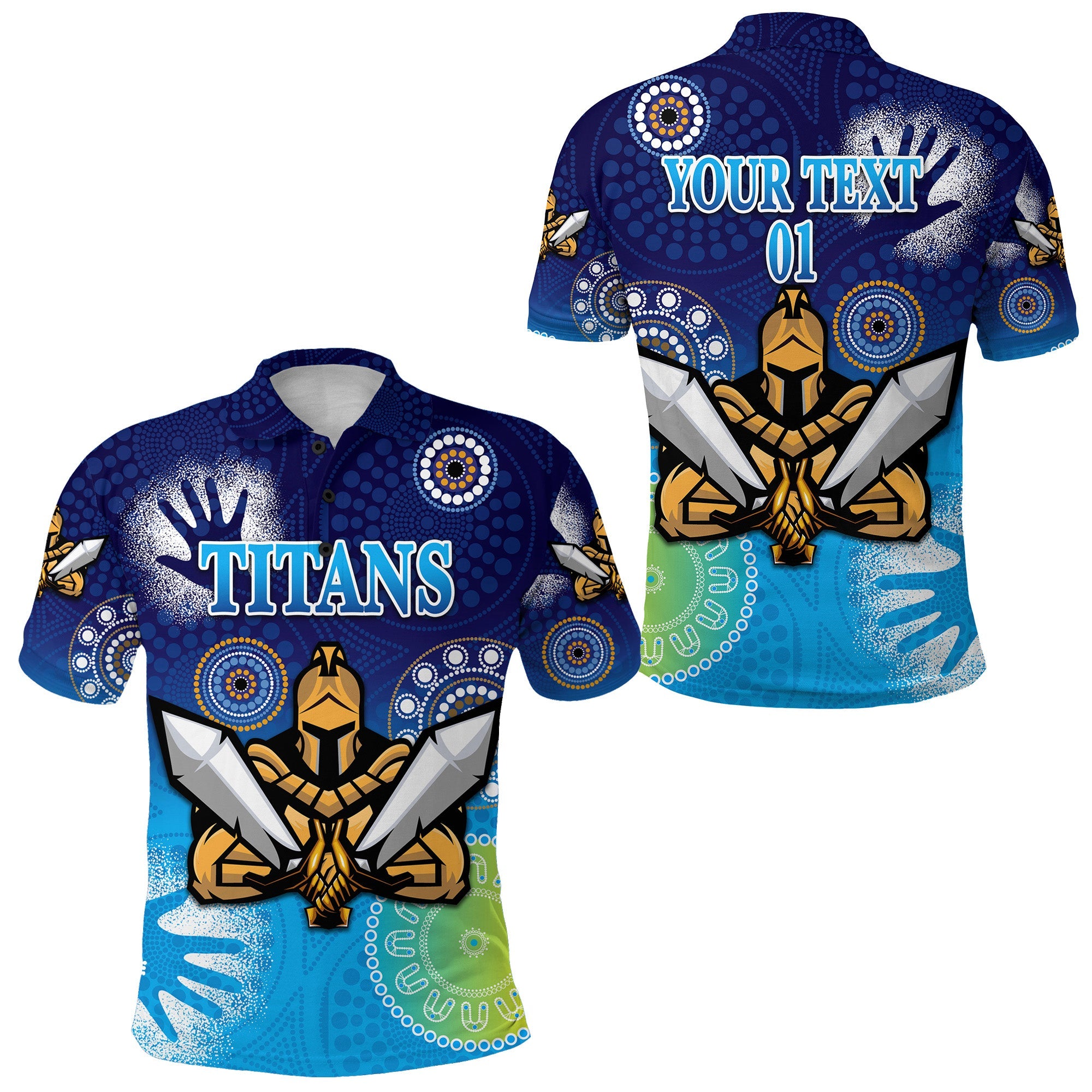 custom-personalised-gold-coast-titans-polo-shirt-2021-simple-indigenous-custom-text-and-number