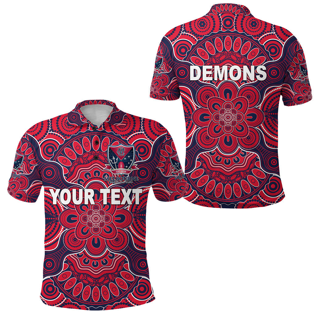 custom-personalised-melbourne-demons-indigenous-polo-shirt-football-2021-version