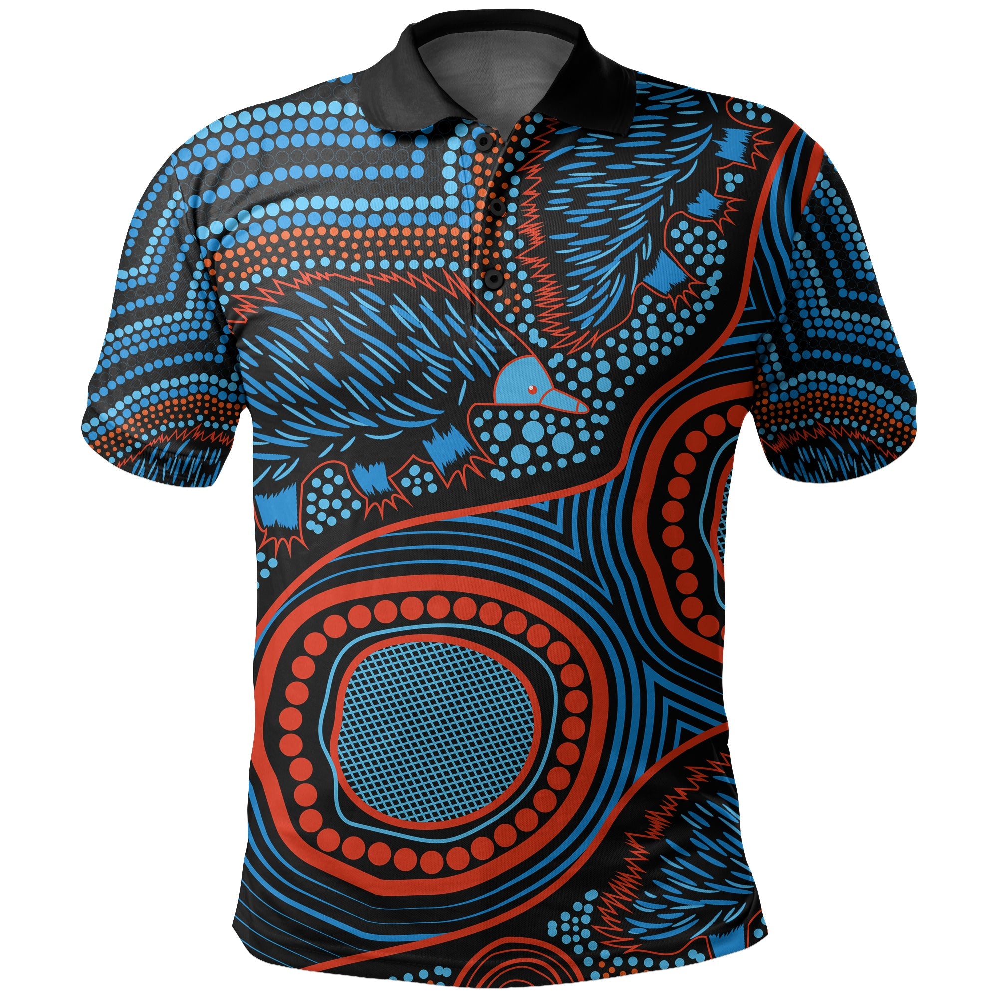 echidna-aboriginal-polo-shirt-style-no-3