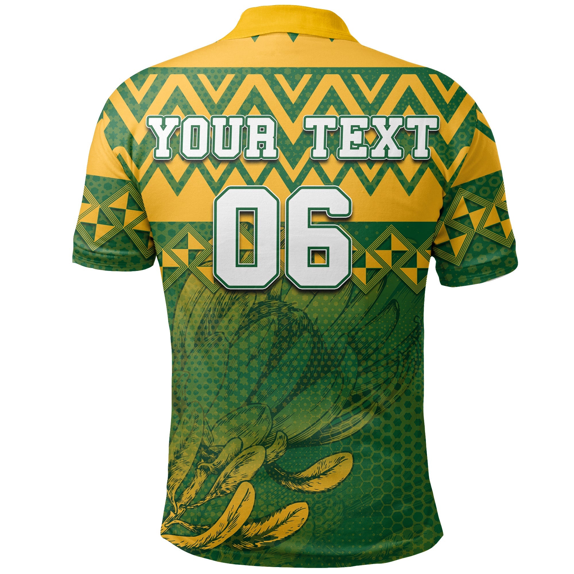 custom-personalised-and-numbersouth-africa-national-cricket-team-polo-shirt