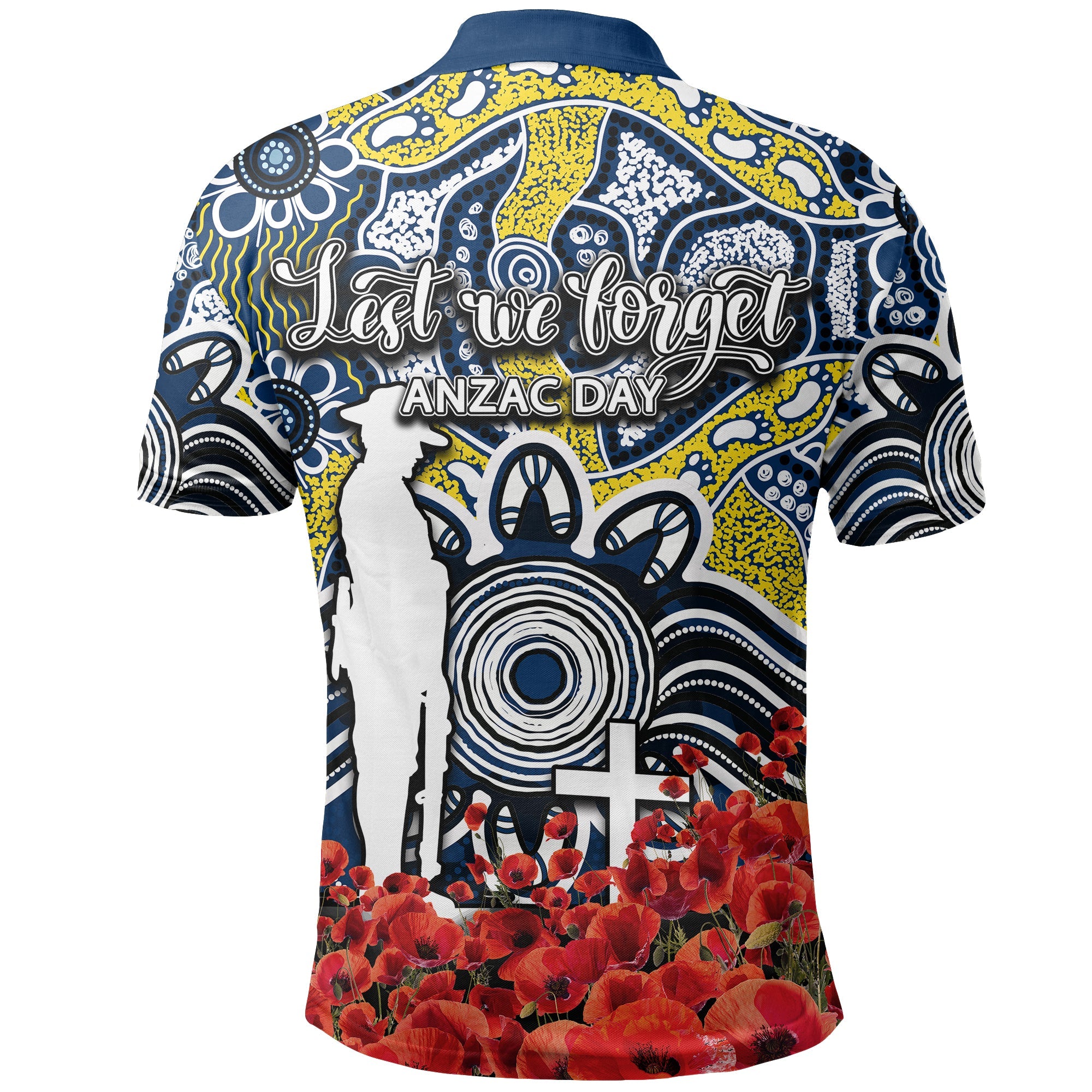 cowboys-polo-shirt-anzac-day-poppy-flowers-with-aboriginal