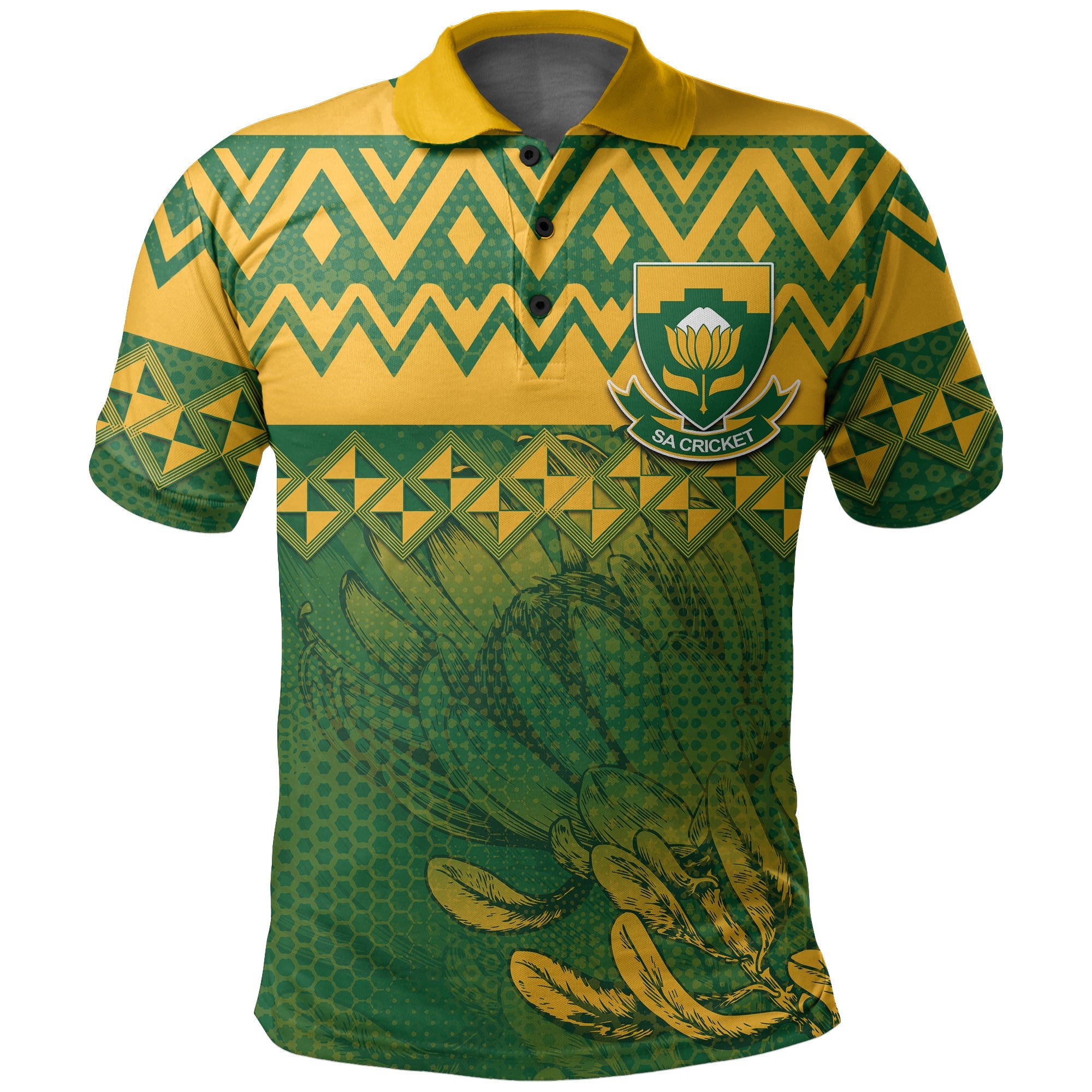 custom-personalised-and-numbersouth-africa-national-cricket-team-polo-shirt