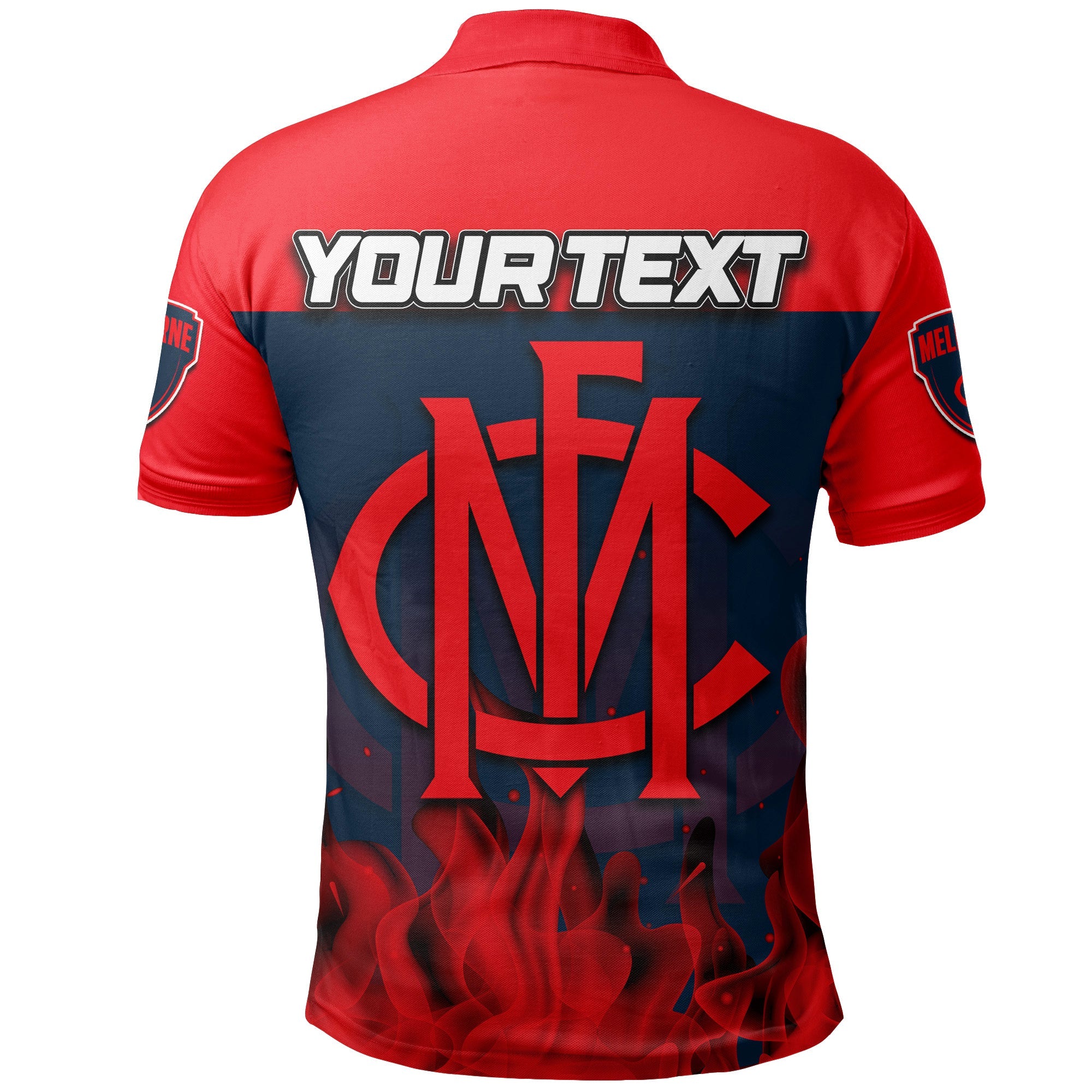 custom-personalised-demons-polo-shirt-give-em-hell