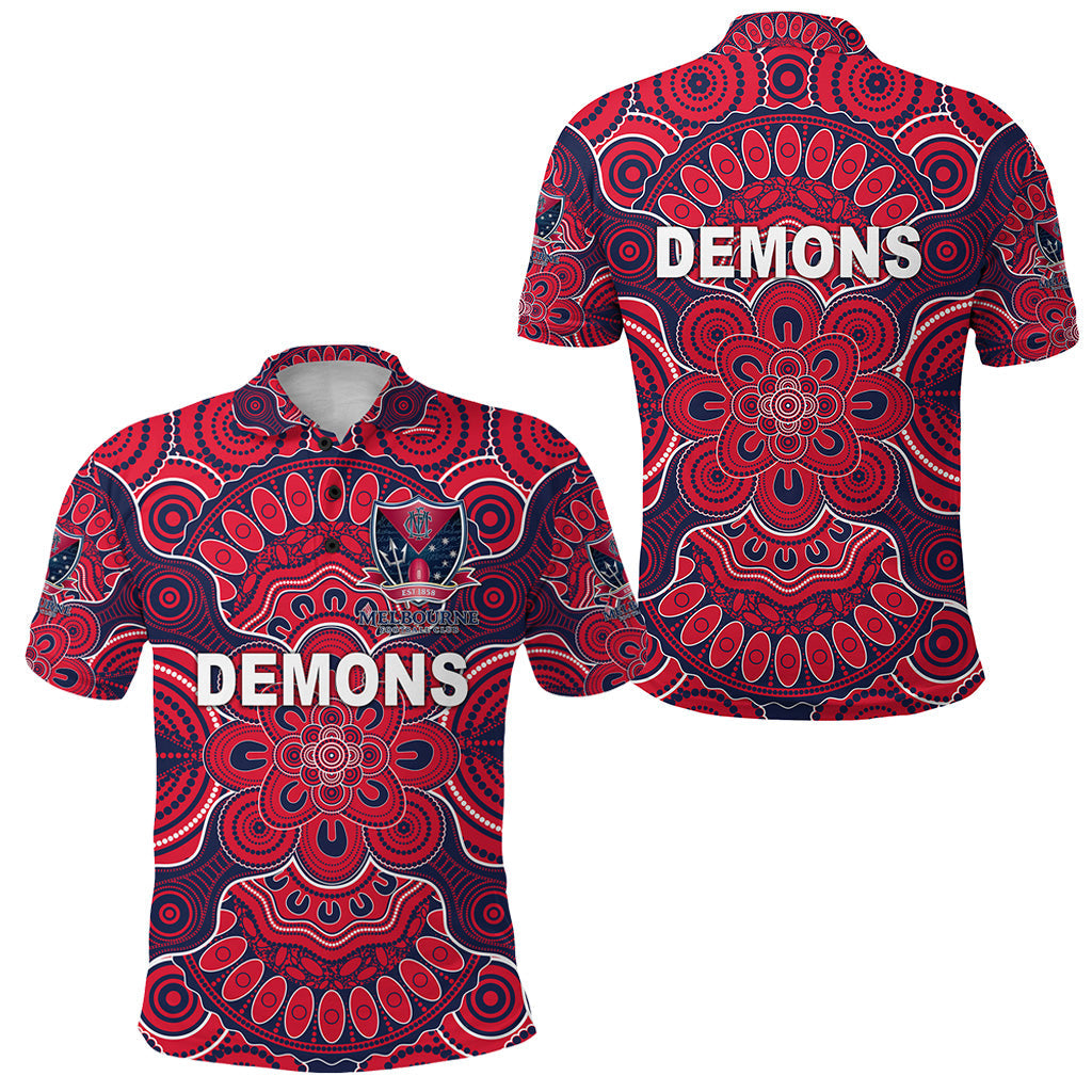 melbourne-demons-indigenous-polo-shirt-football-2021-version