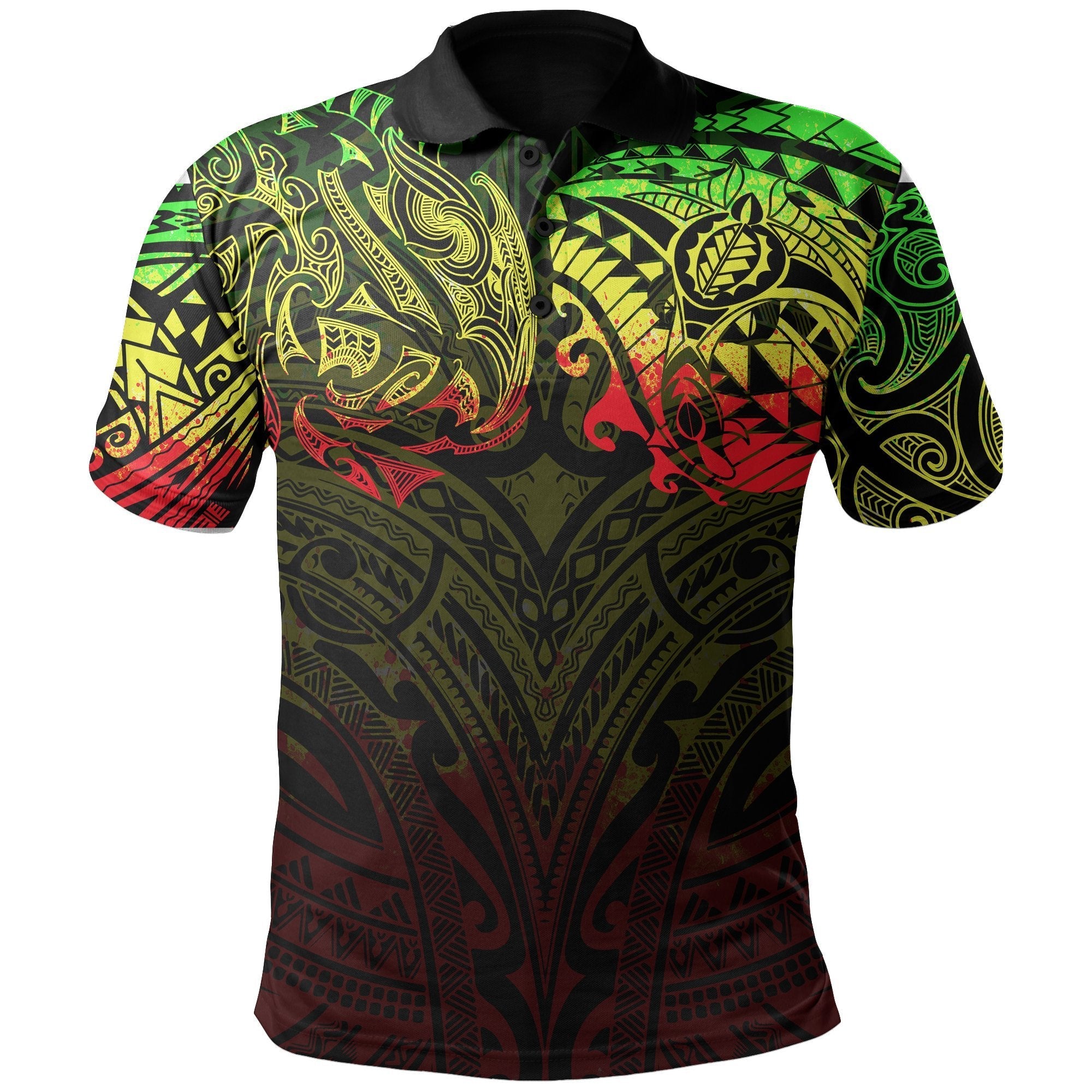 new-zealand-polo-shirt-maori-polynesian-tattoo-reggage