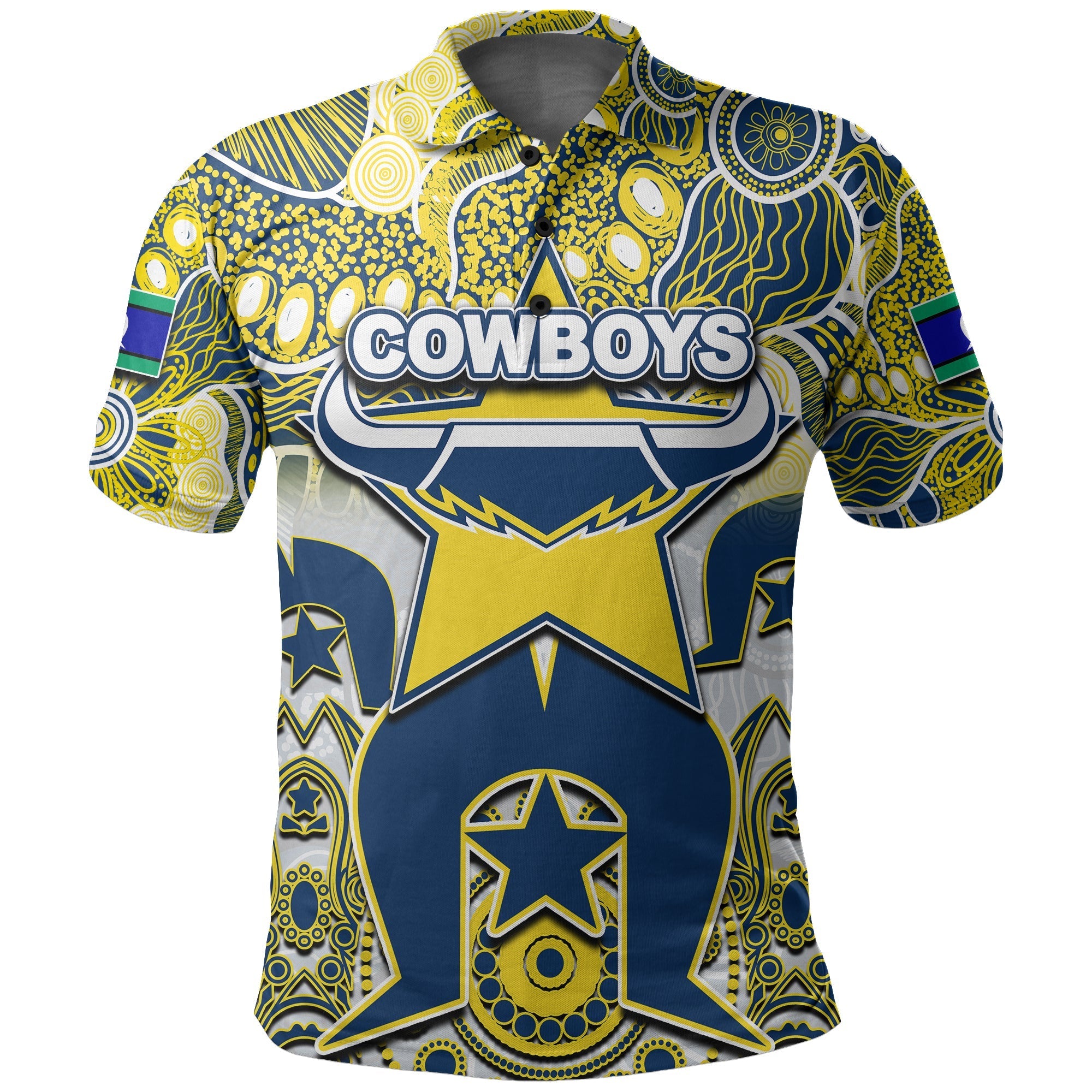 custom-personalisedcowboys-torres-strait-islanders-mix-aboriginal-polo-shirt