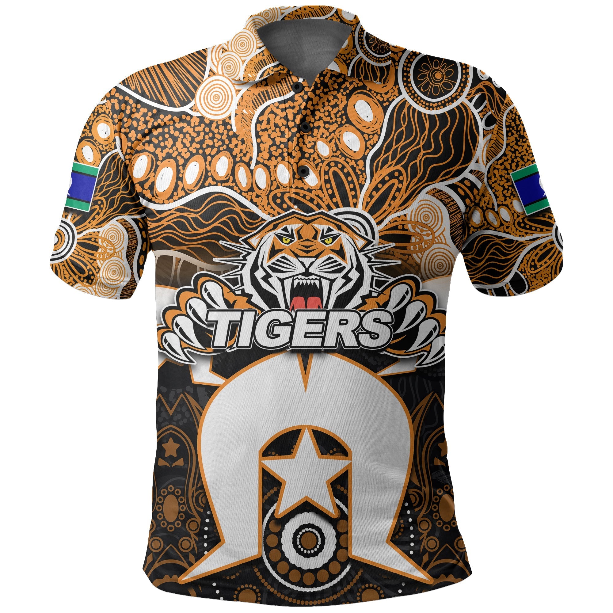 custom-personalisedtigers-torres-strait-islanders-mix-aboriginal-polo-shirt