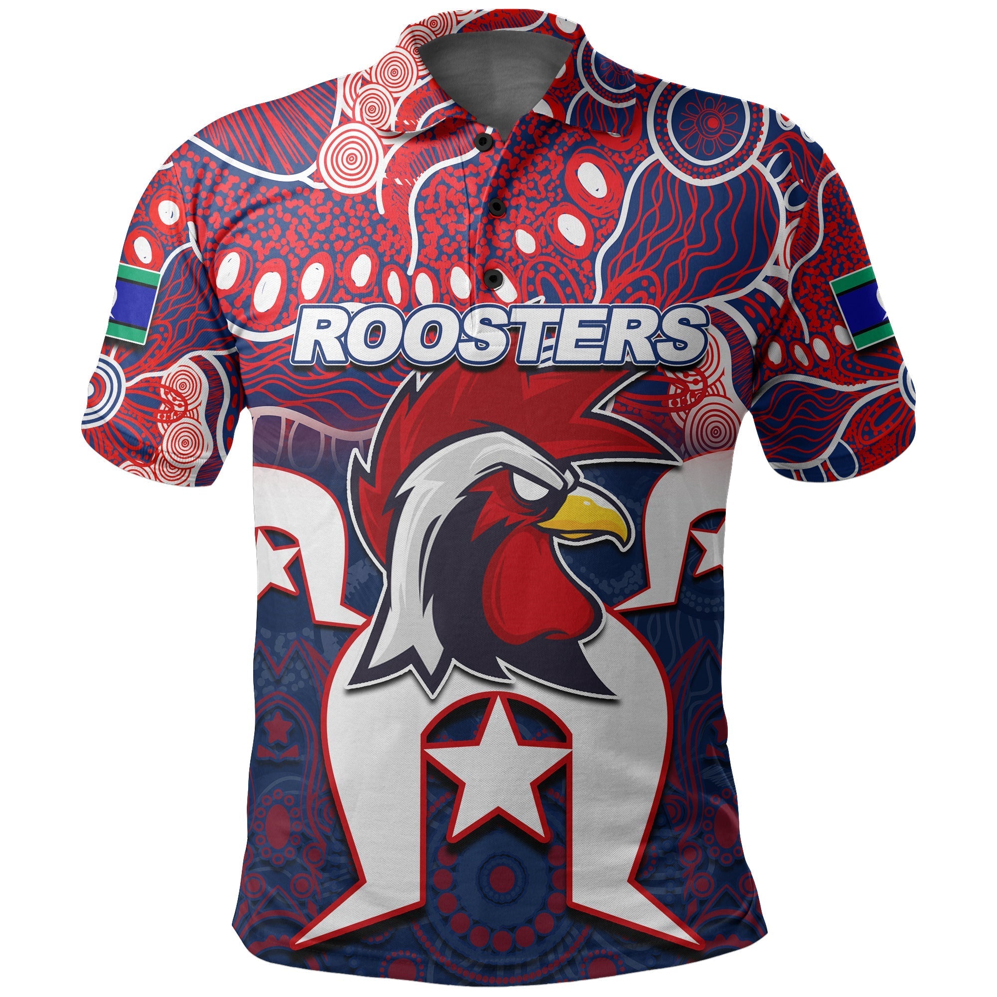 custom-personalisedroosters-torres-strait-islanders-mix-aboriginal-polo-shirt