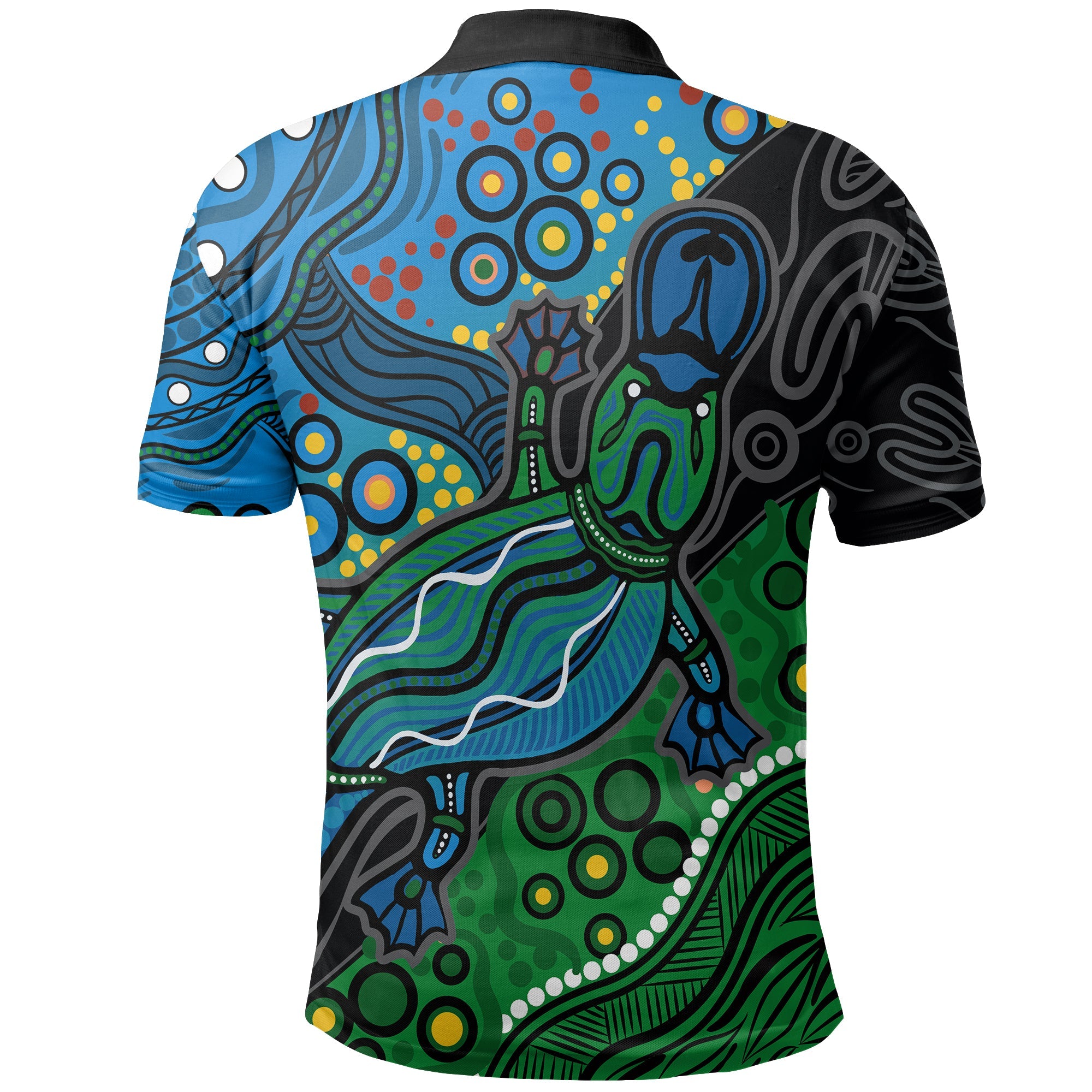 aboriginal-platypus-polo-shirt-tribal-no-2