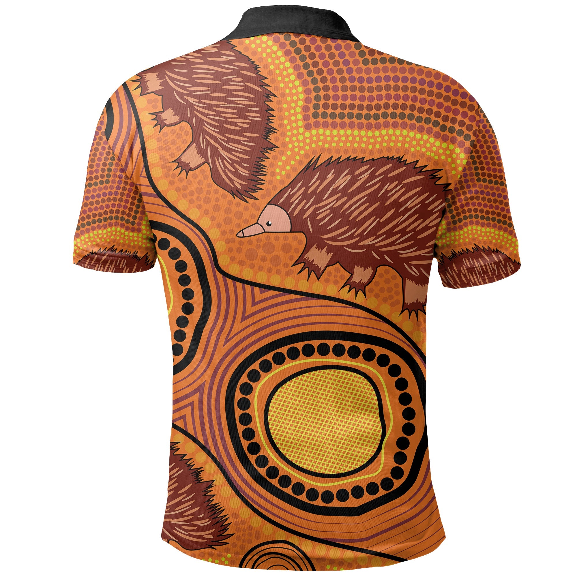 echidna-aboriginal-polo-shirt-style-no-1