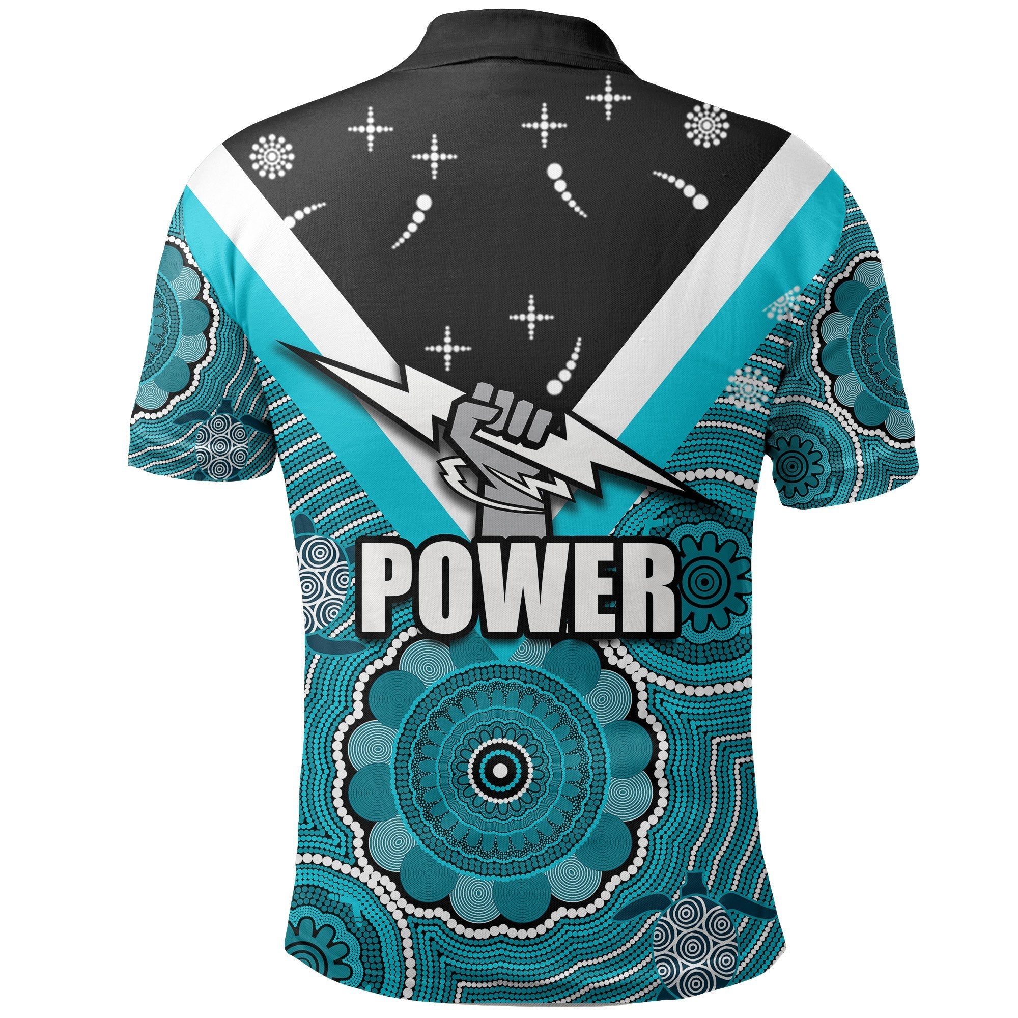 custom-personalisedport-adelaide-polo-shirt-power