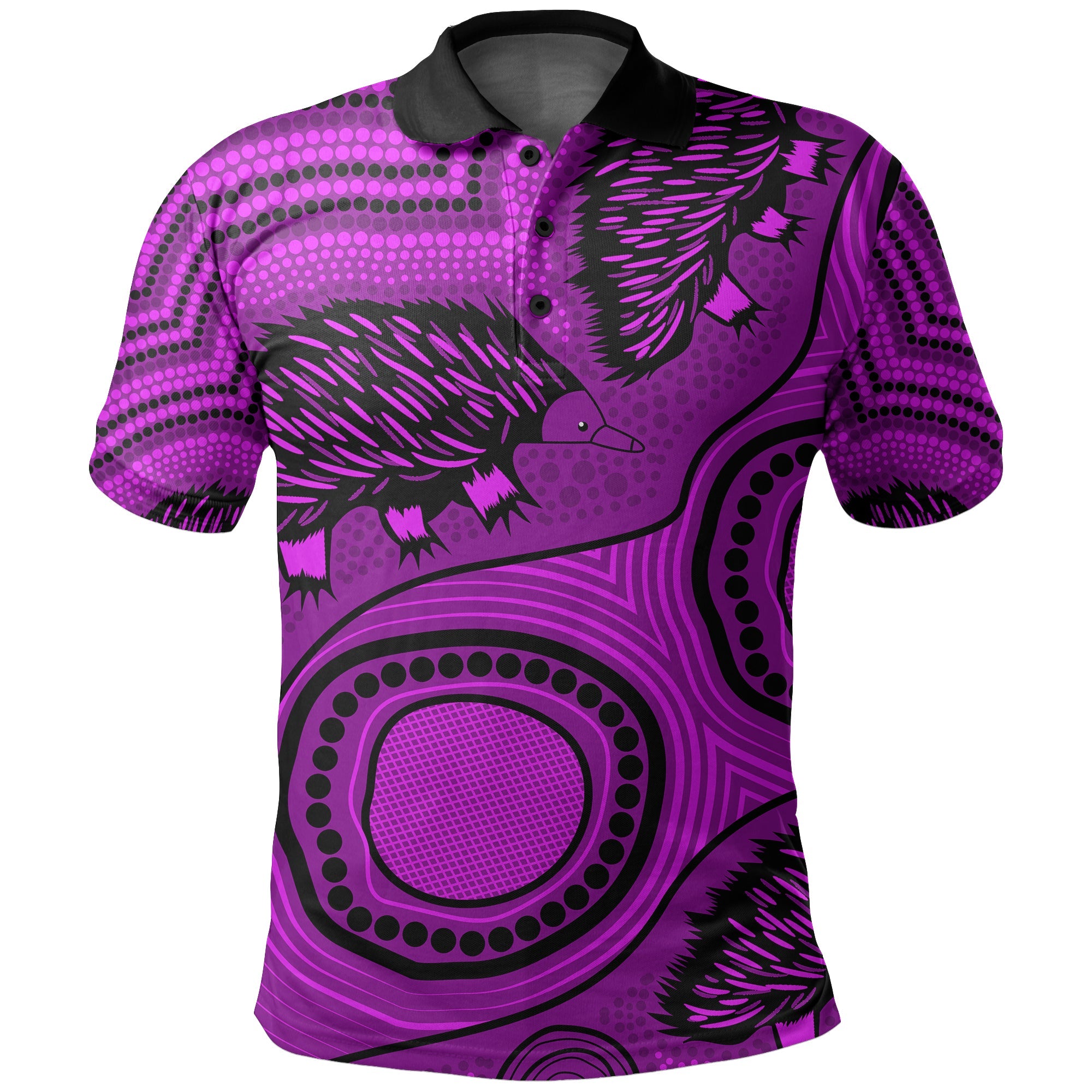 echidna-aboriginal-polo-shirt-style-no-4