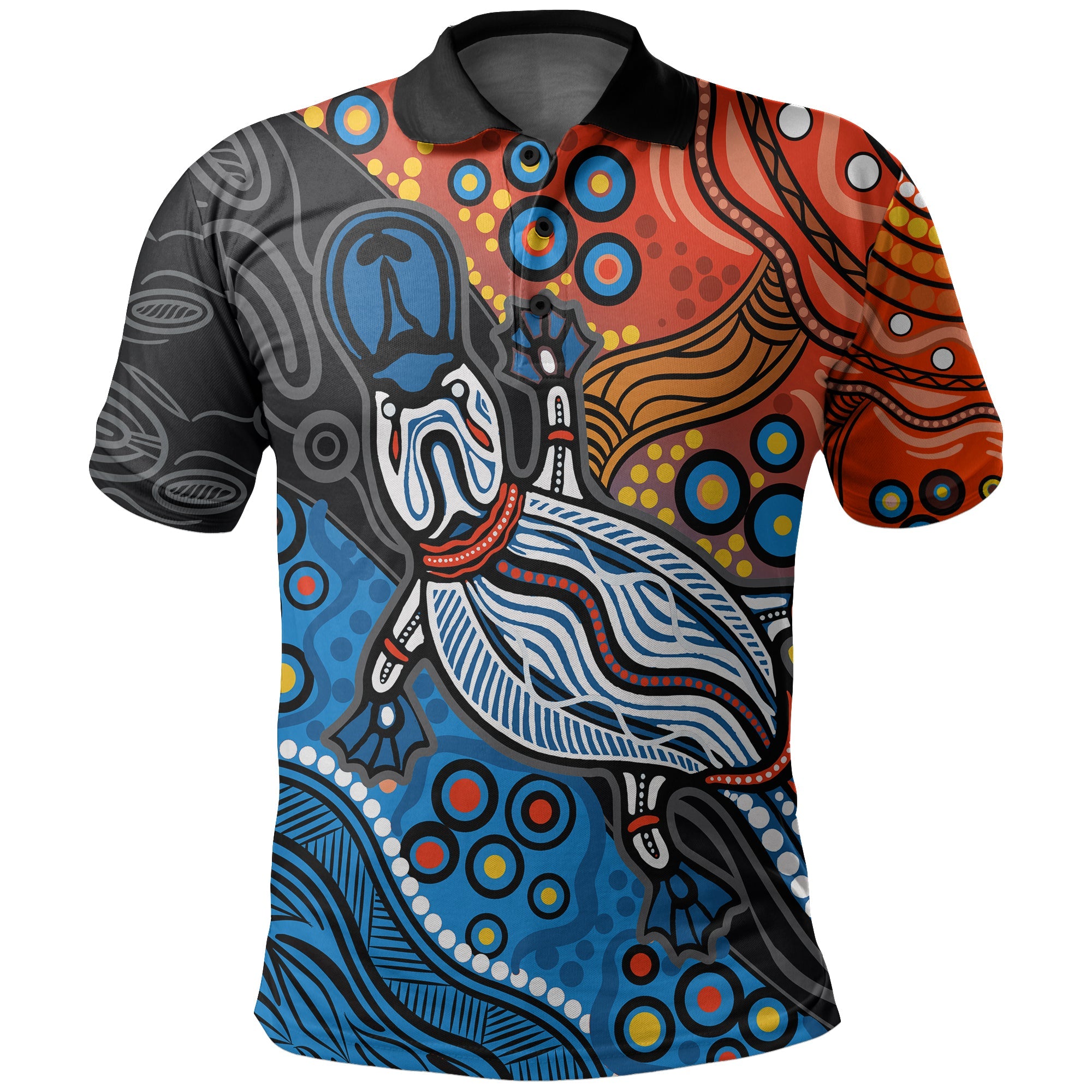 aboriginal-platypus-polo-shirt-tribal-no-4