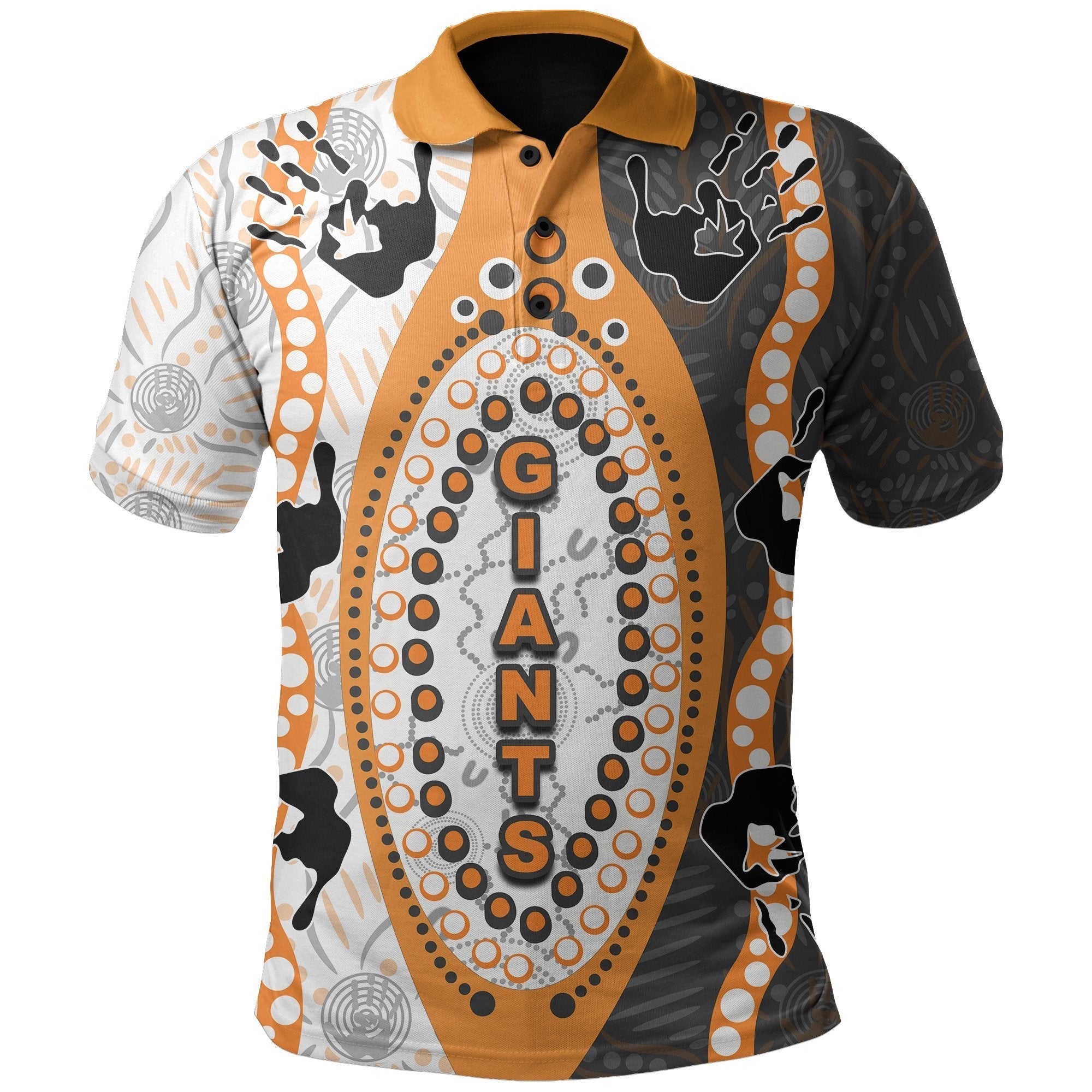 combo-polo-shirt-and-men-short-giants-aboriginal