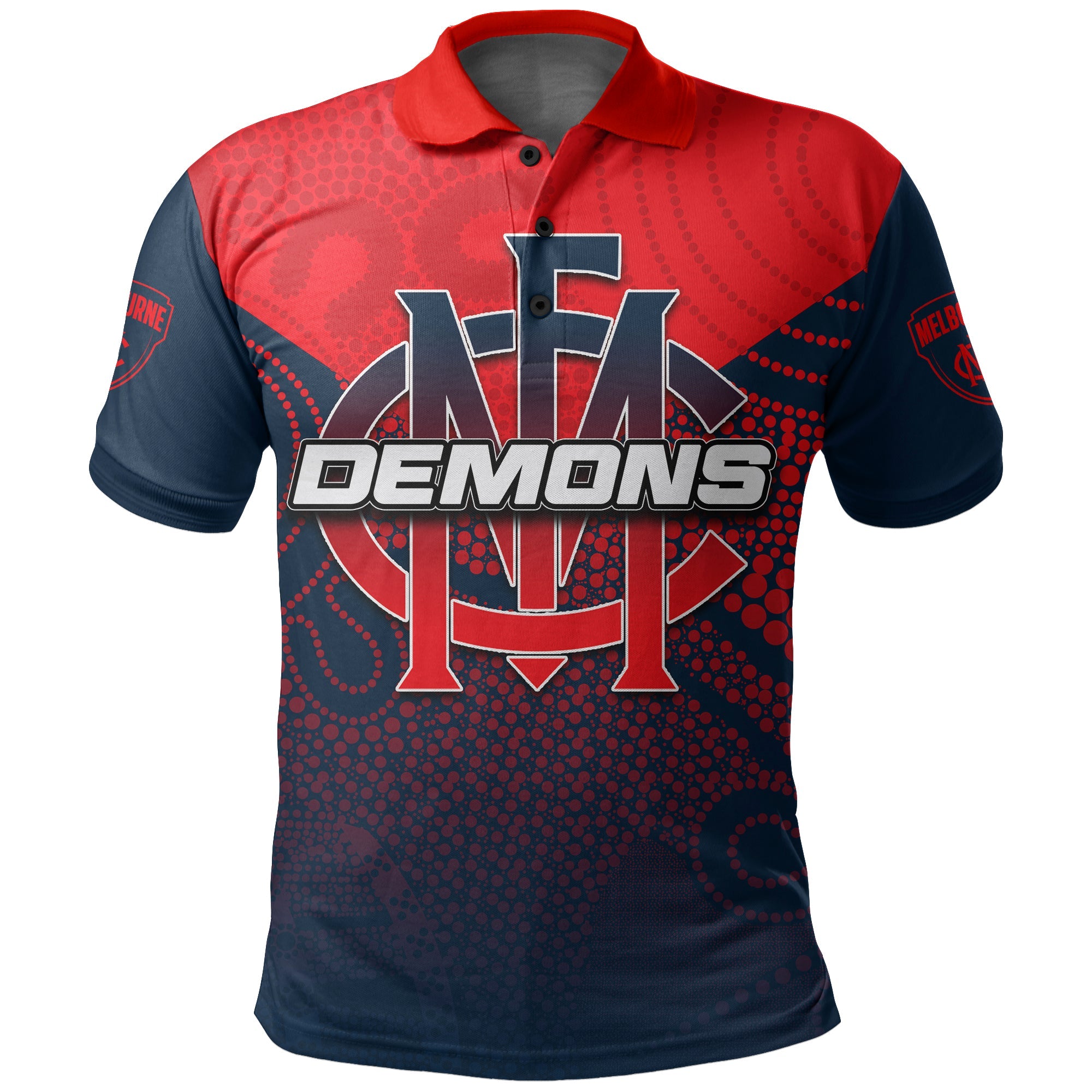 custom-personalised-melbourne-demons-polo-shirt-aboriginal