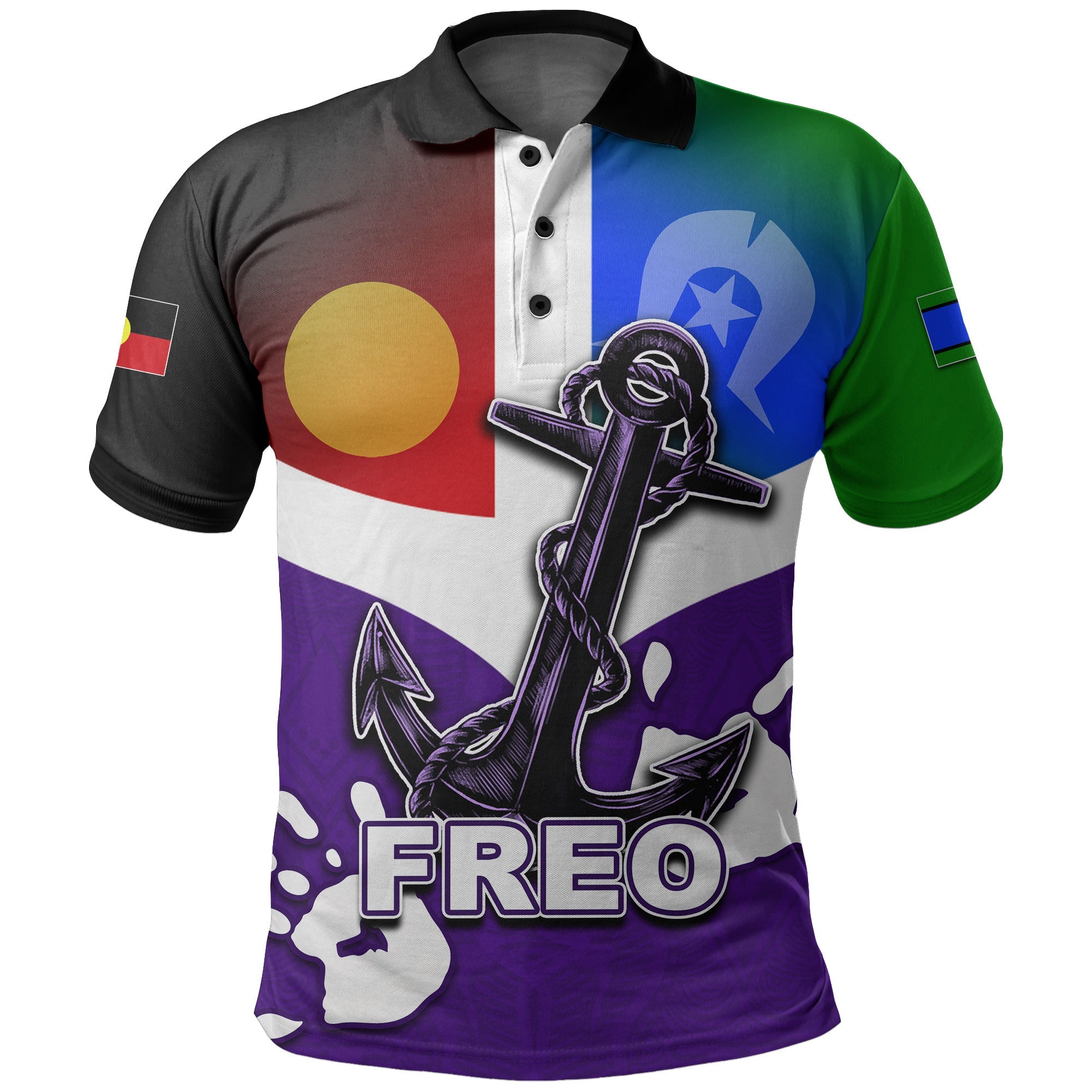 custom-personalised-naidoc-fremantle-polo-shirt-freo-flag