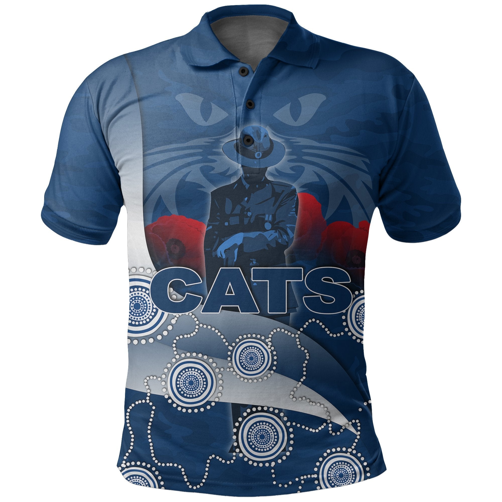 cats-polo-shirt-anzac-day-aboriginal