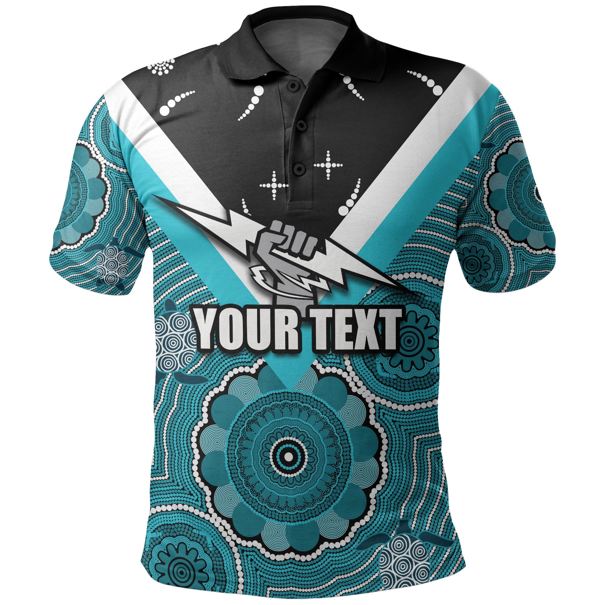 custom-personalisedport-adelaide-polo-shirt-power