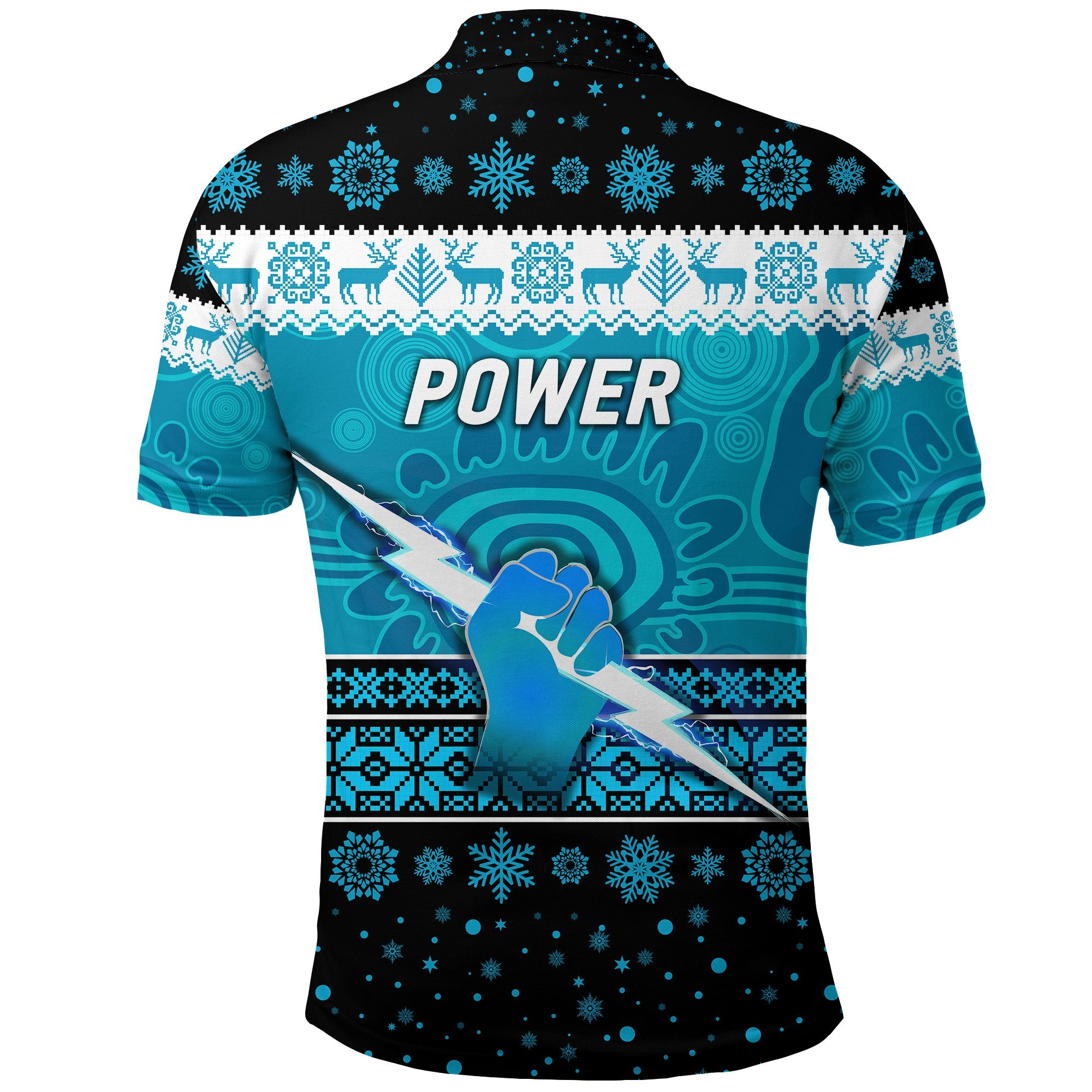 port-adelaide-power-polo-shirt-christmas-simple-style