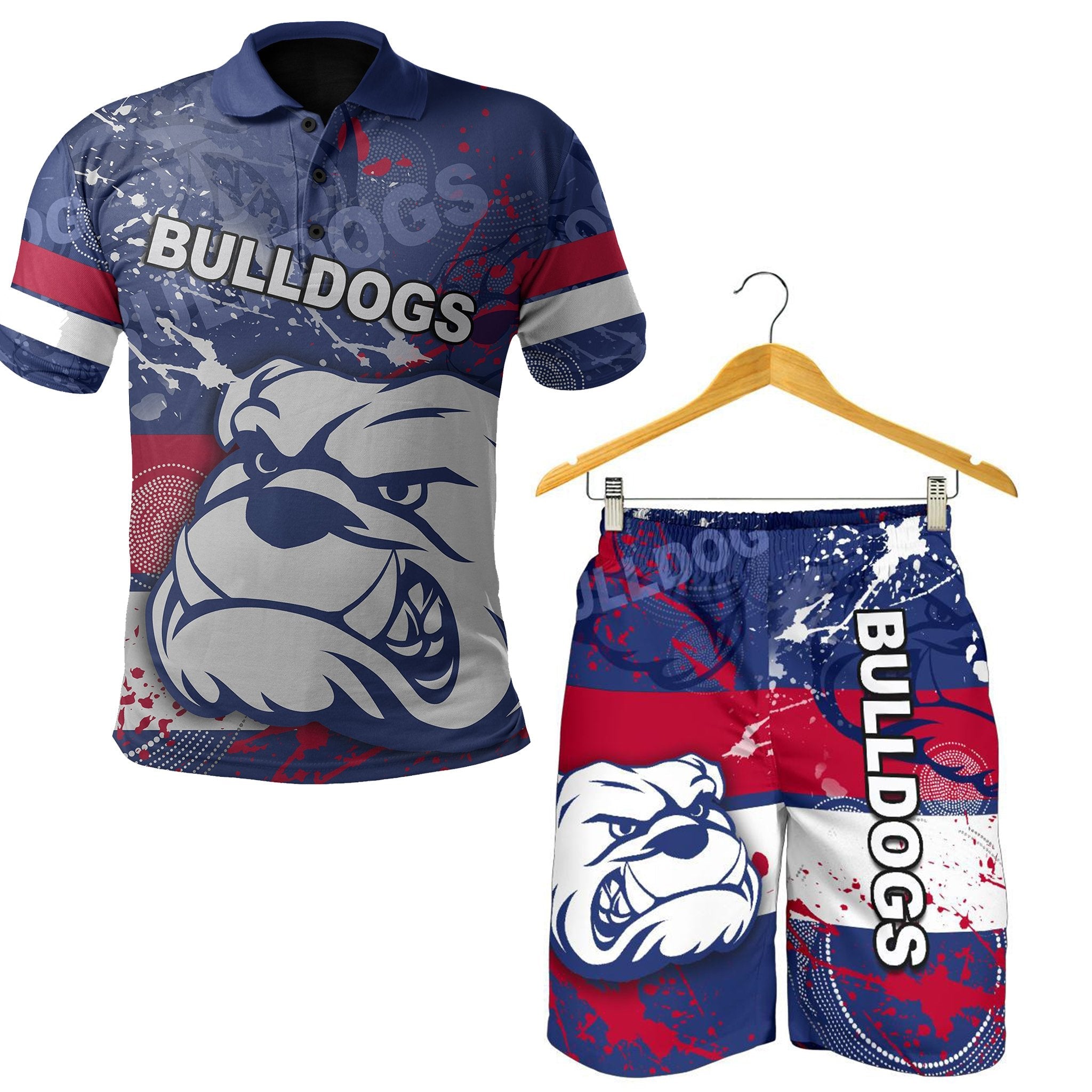 combo-polo-shirt-and-men-short-western-bulldogs