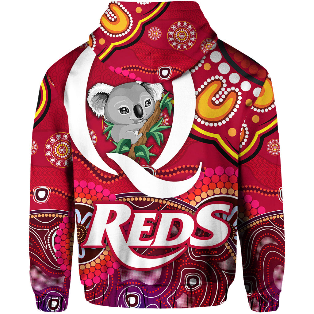 queensland-reds-aboriginal-hoodie-koala-indigenous-vibes