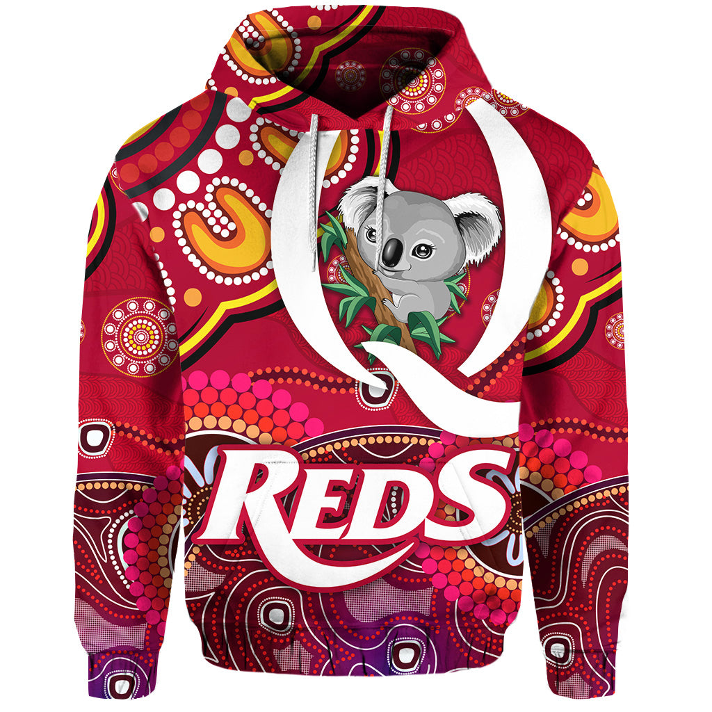 queensland-reds-aboriginal-hoodie-koala-indigenous-vibes