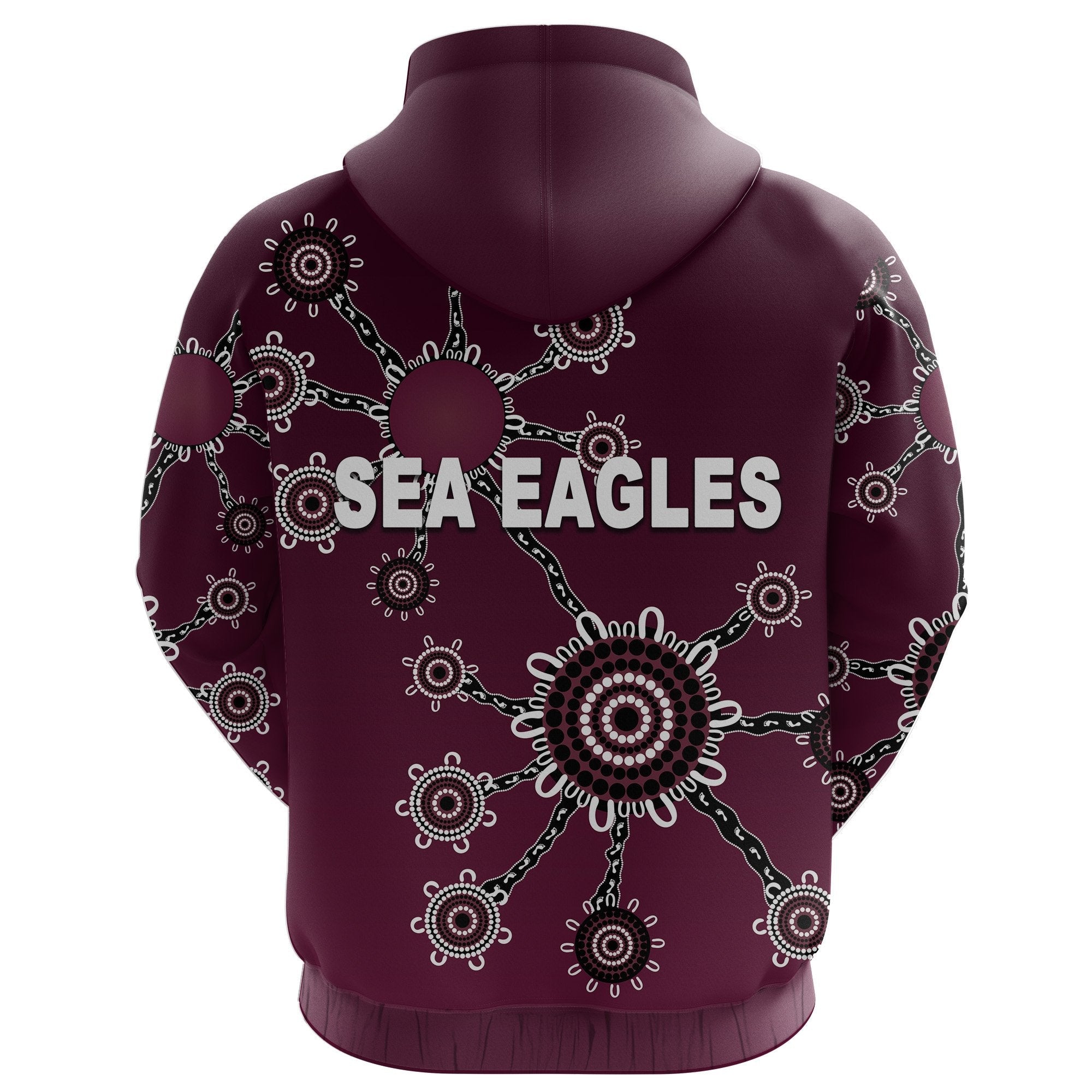 Warringah Hoodie Sea Eagles Simple Indigenous