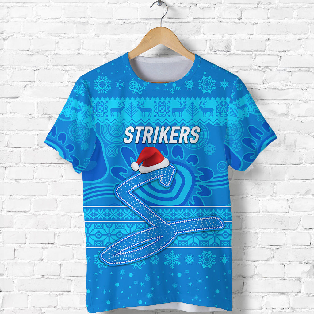 custom-personalised-adelaide-strikers-t-shirt-christmas-simple-style