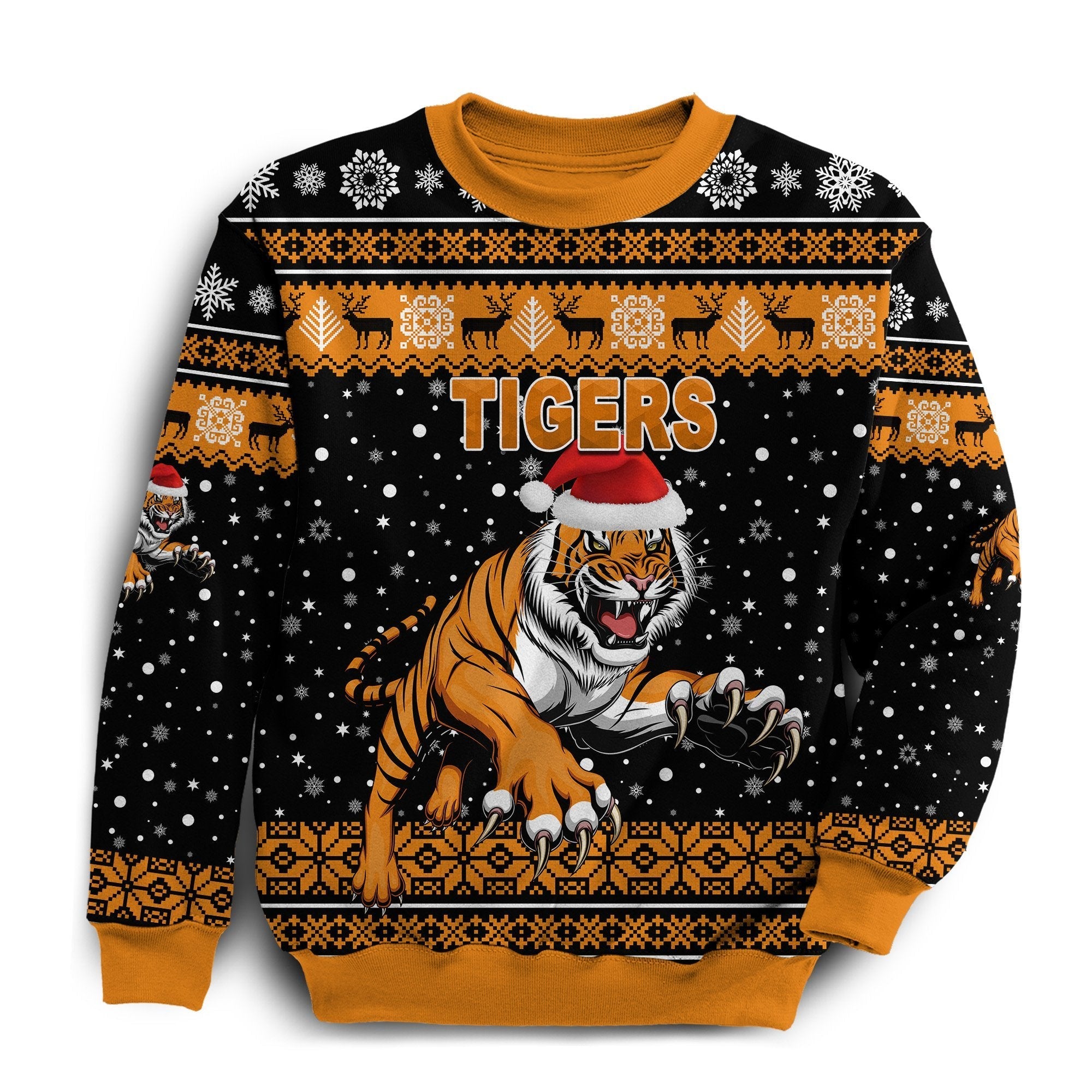 wests-christmas-sweatshirt-tigers-unique-vibes-black