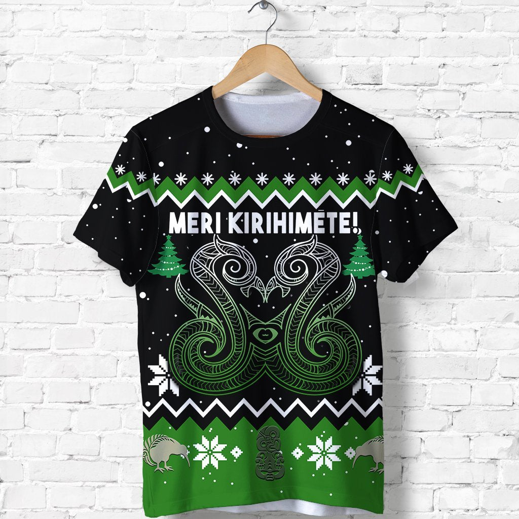 new-zealand-christmas-shirt-manaia-meri-kirihimete-t-shirt